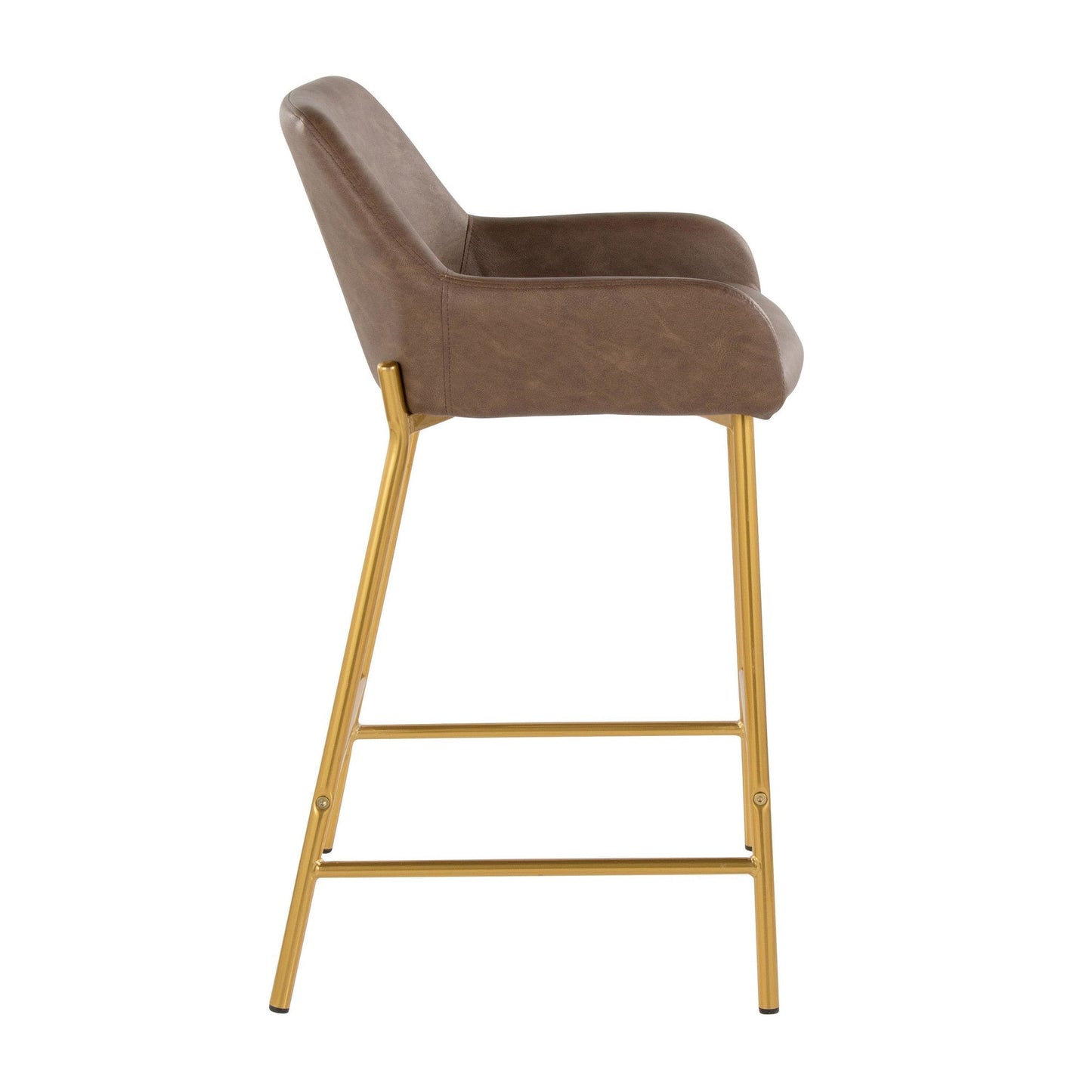 Majestic Office Furniture 24" Fixed-Height Counter Stool - Set of 2