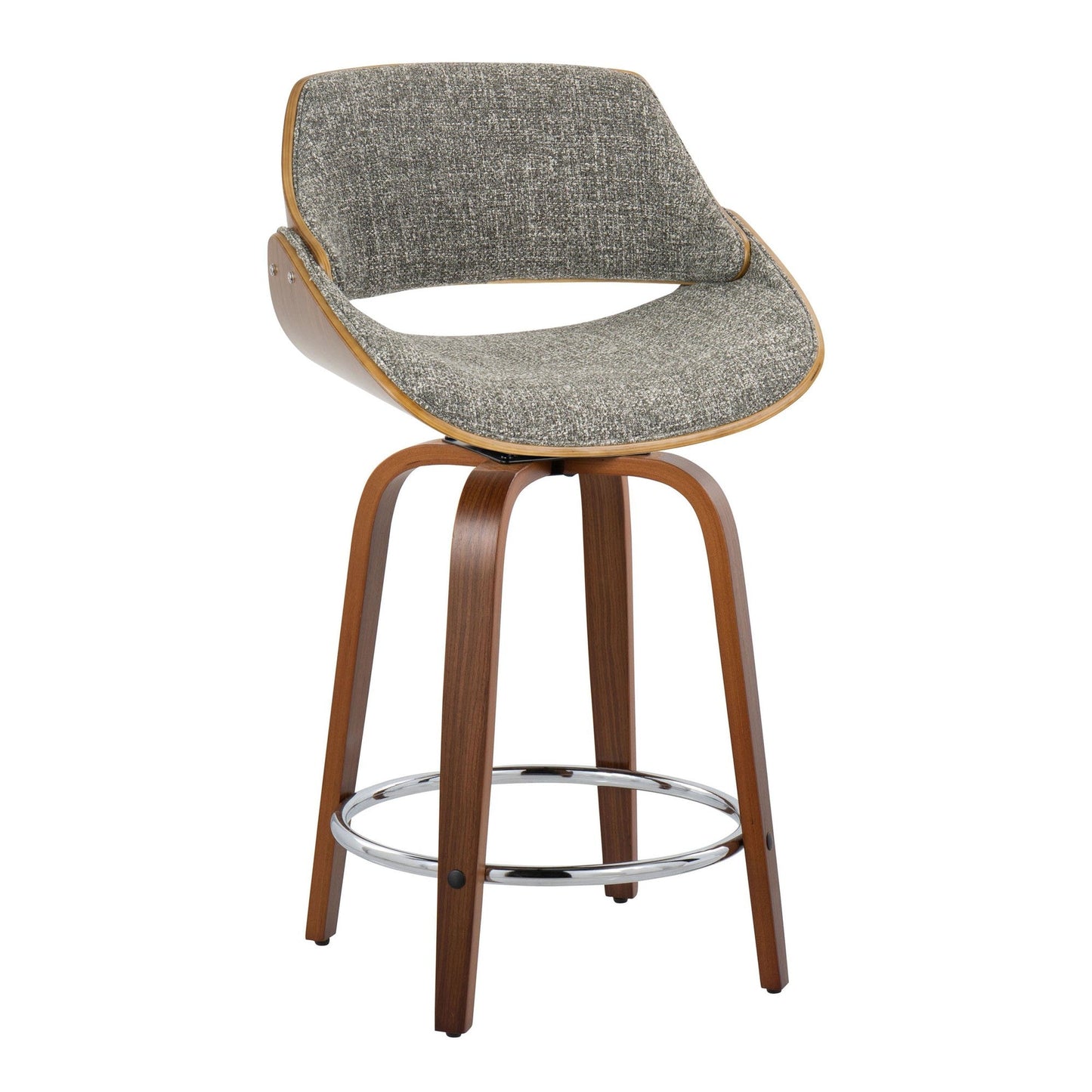 Majestic Office Furniture 24" Fixed-Height Counter Stool - Set of 2