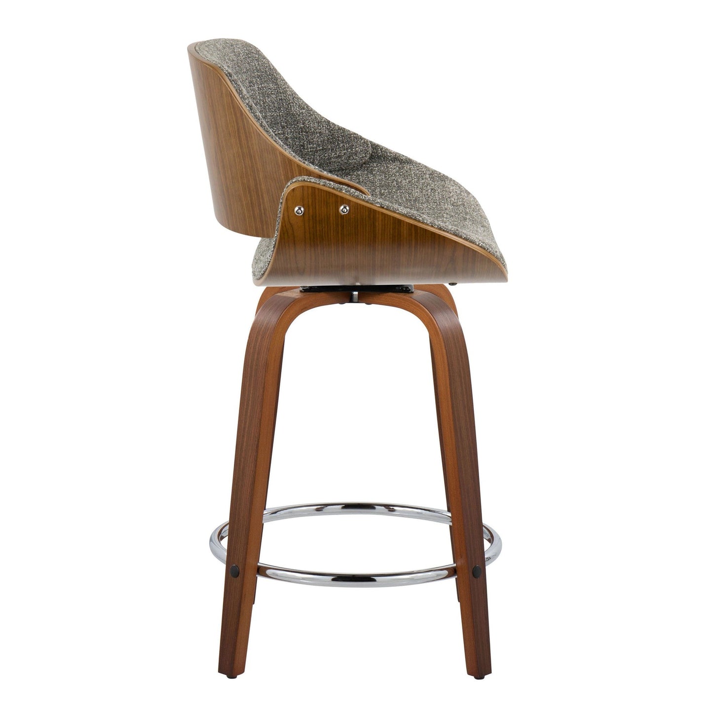 Majestic Office Furniture 24" Fixed-Height Counter Stool - Set of 2