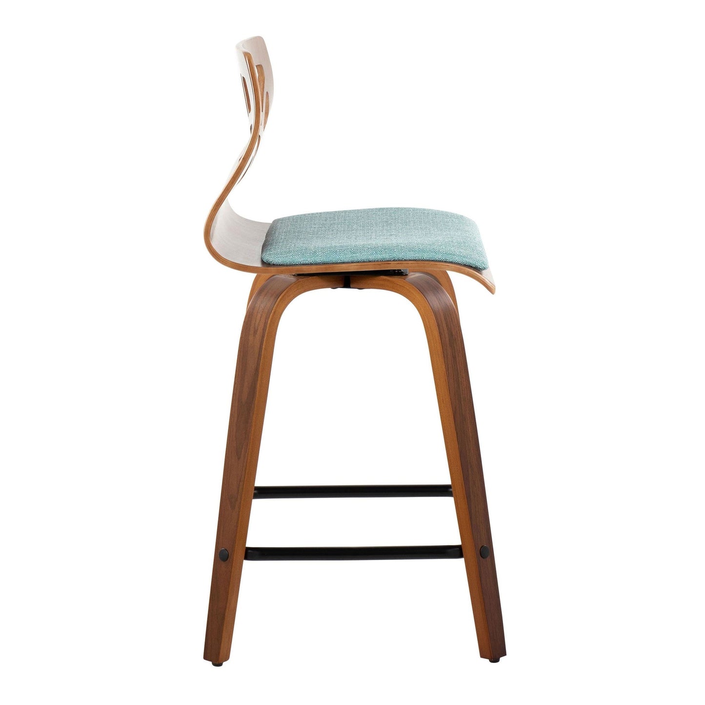 Majestic Office Furniture 24" Fixed-Height Counter Stool - Set of 2
