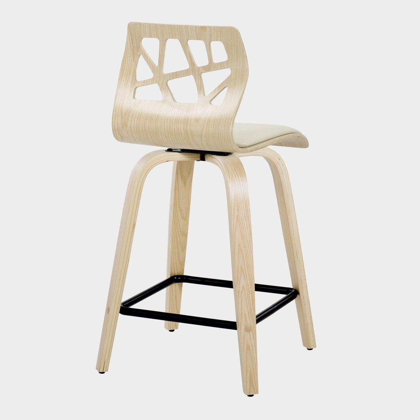 Majestic Office Furniture 24" Fixed-Height Counter Stool - Set of 2