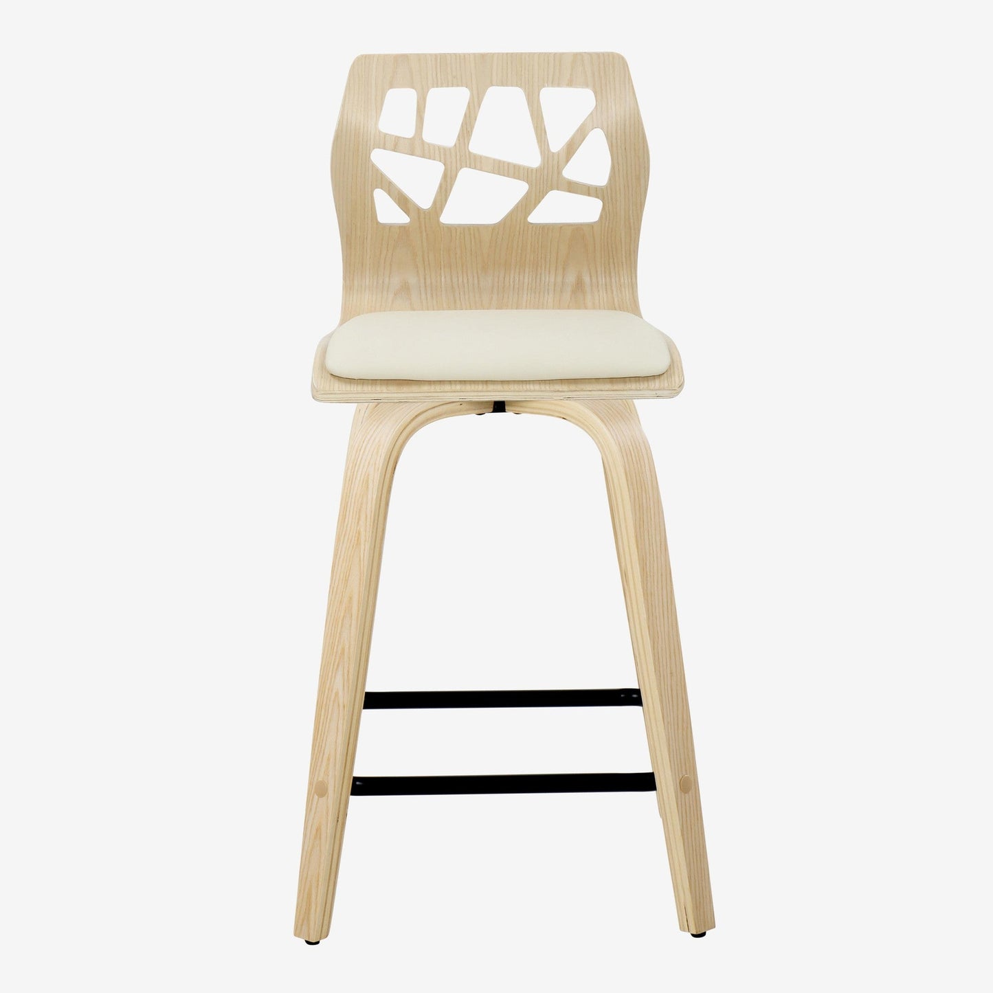 Majestic Office Furniture 24" Fixed-Height Counter Stool - Set of 2