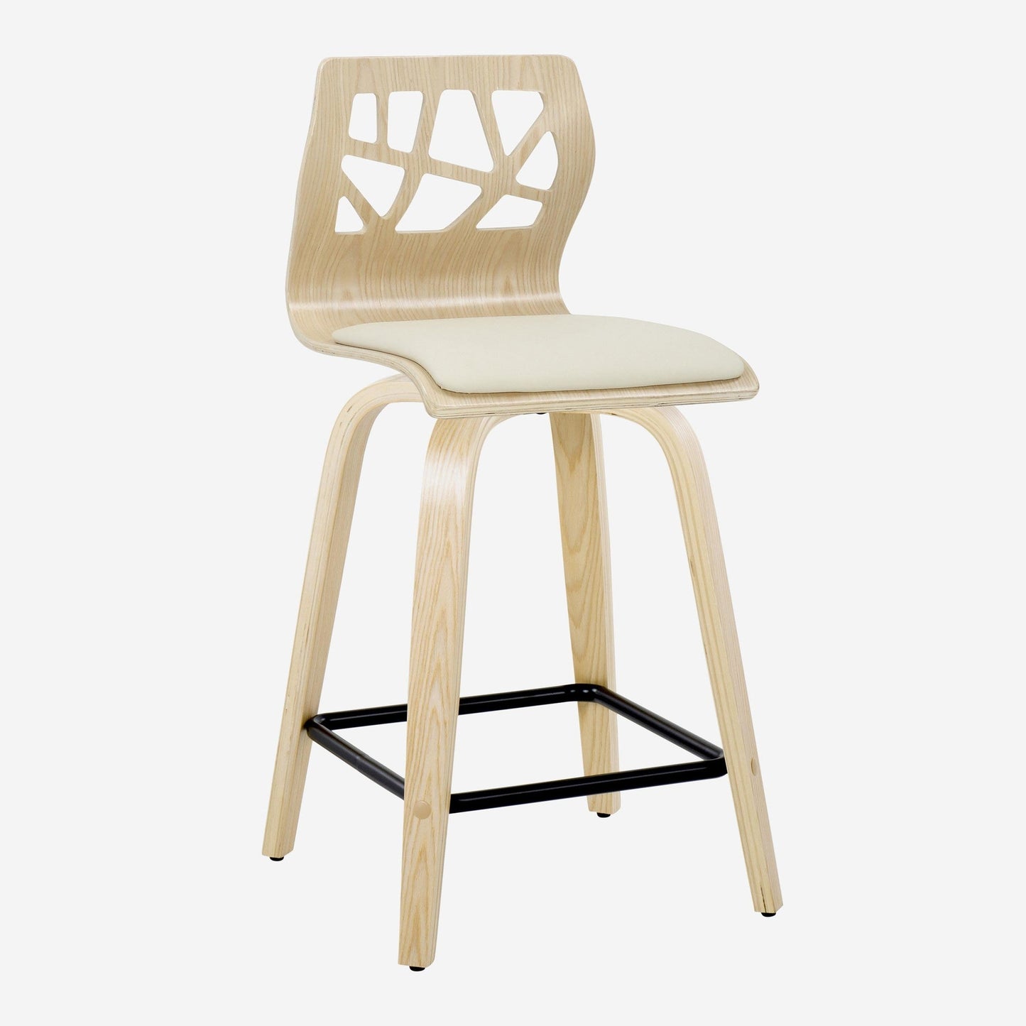 Majestic Office Furniture 24" Fixed-Height Counter Stool - Set of 2