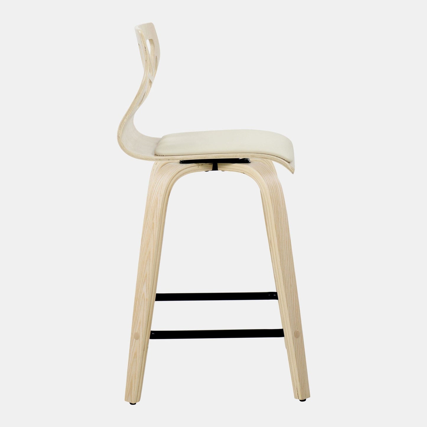Majestic Office Furniture 24" Fixed-Height Counter Stool - Set of 2