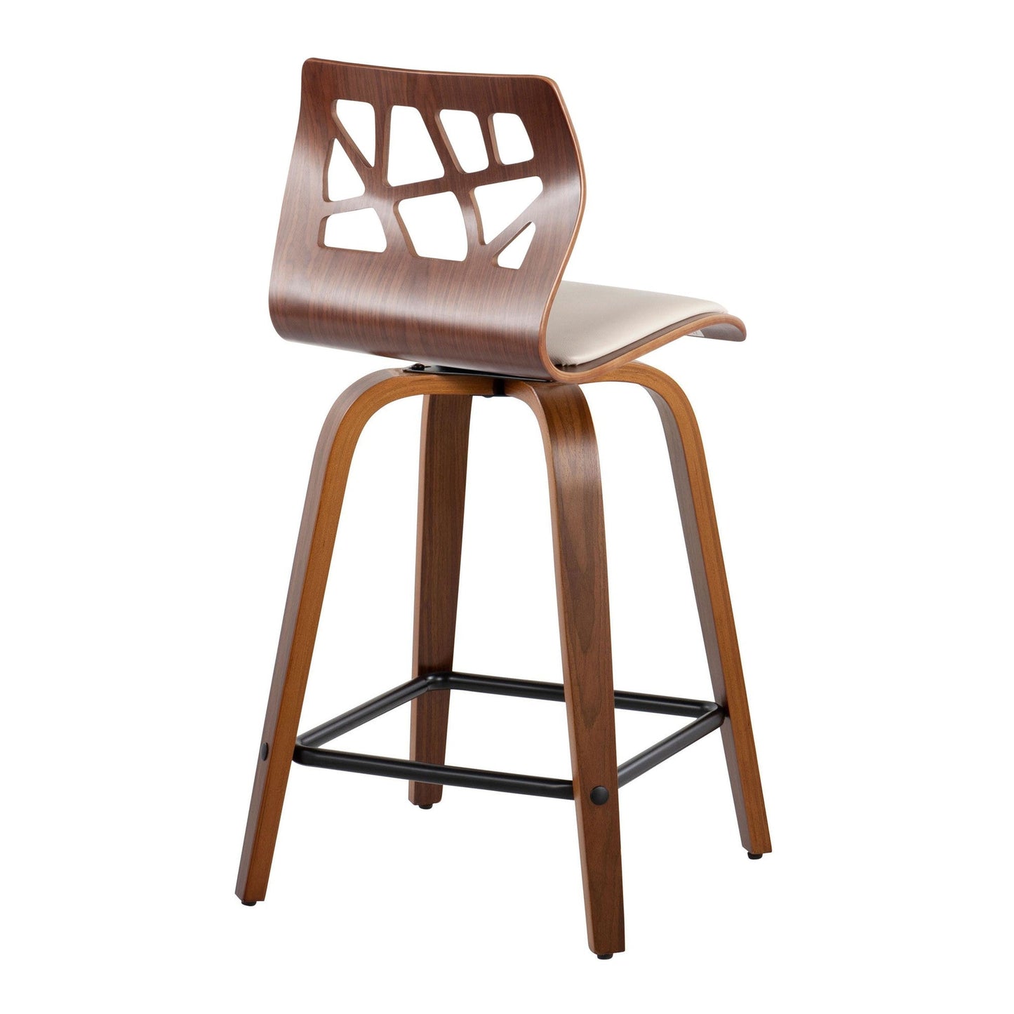 Majestic Office Furniture 24" Fixed-Height Counter Stool - Set of 2