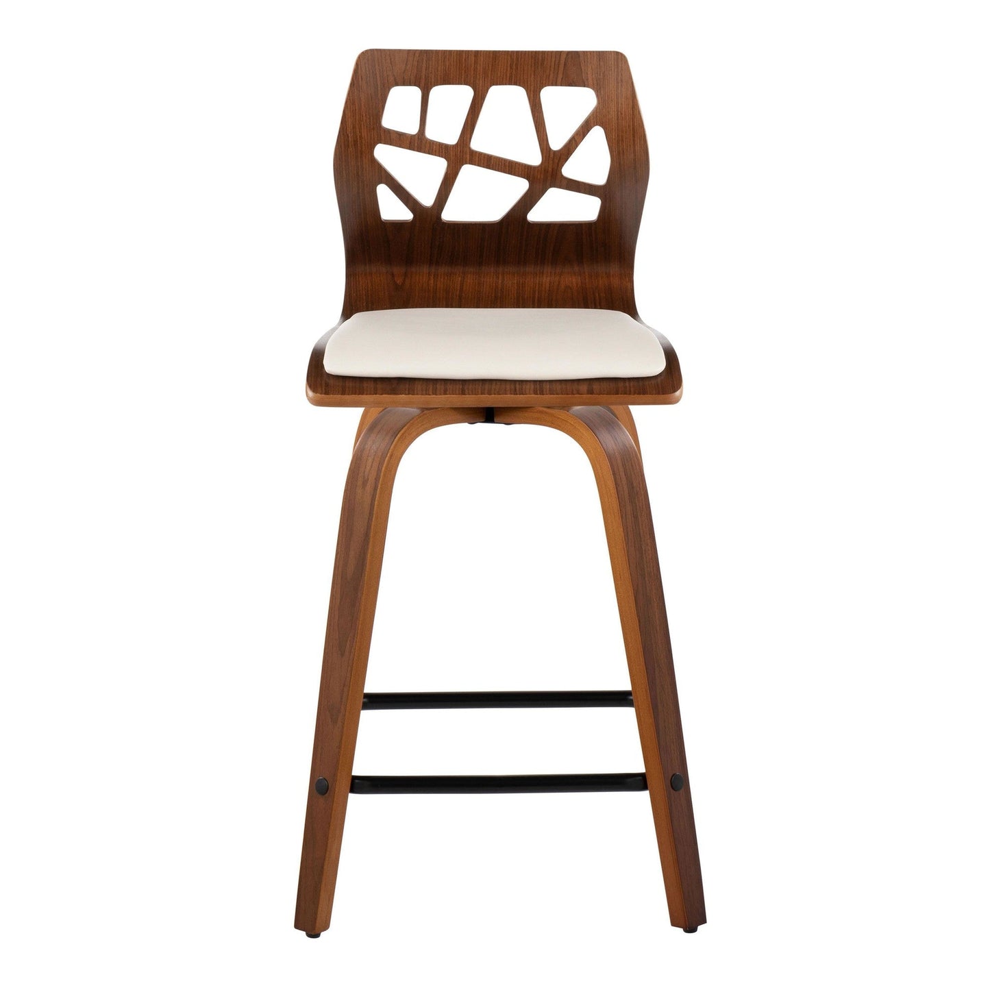 Majestic Office Furniture 24" Fixed-Height Counter Stool - Set of 2