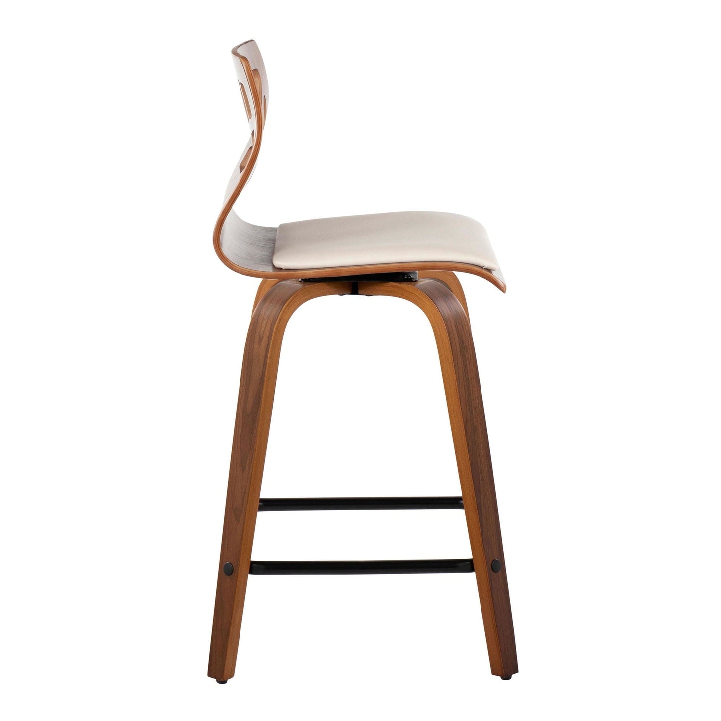 Majestic Office Furniture 24" Fixed-Height Counter Stool - Set of 2