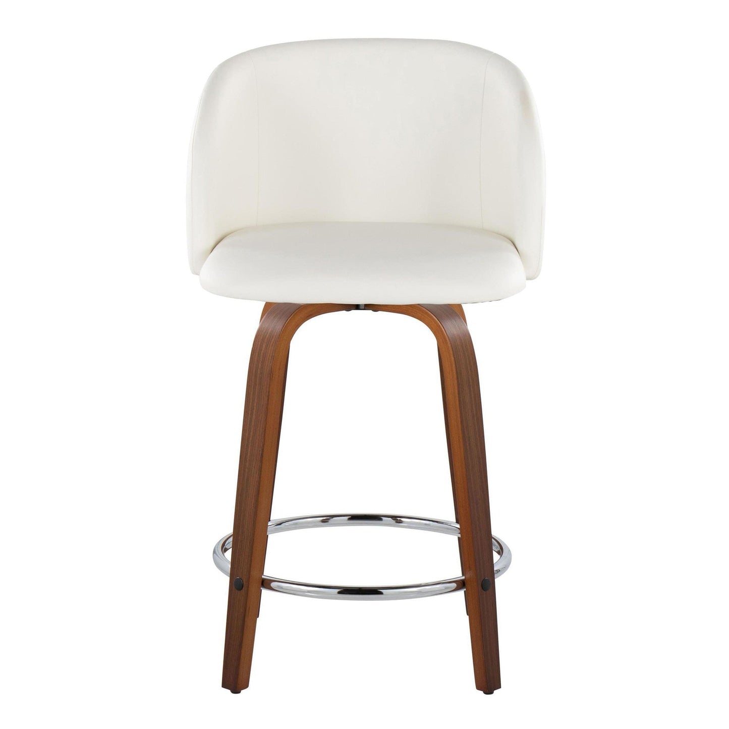 Majestic Office Furniture 24" Fixed-Height Counter Stool - Set of 2