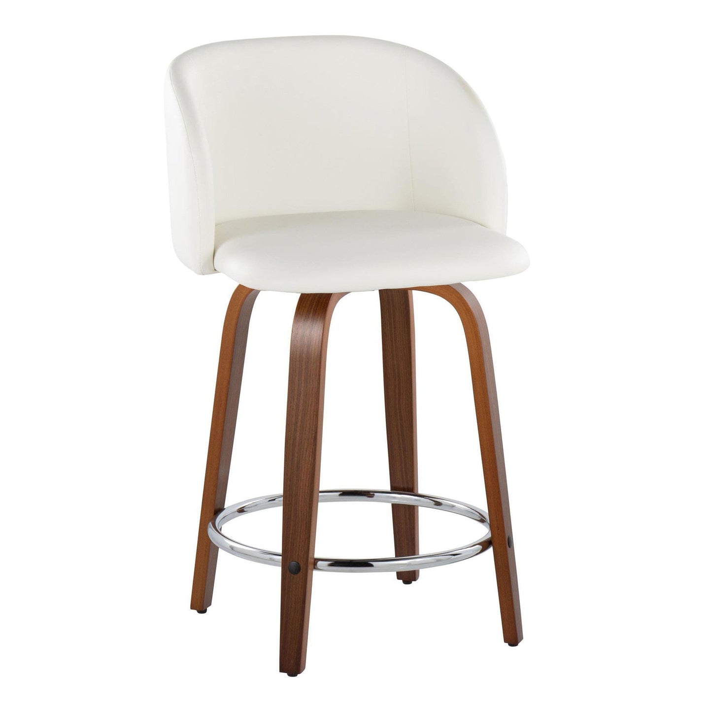 Majestic Office Furniture 24" Fixed-Height Counter Stool - Set of 2
