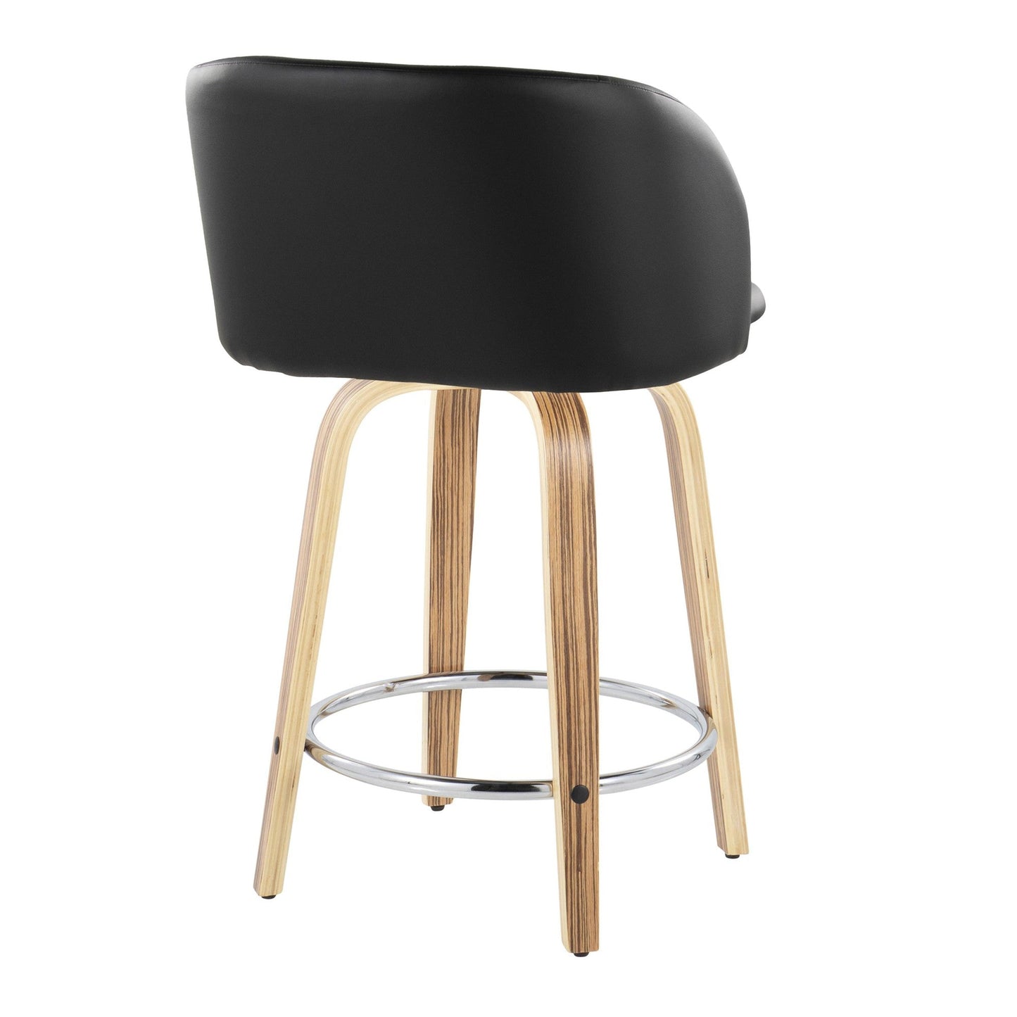 Majestic Office Furniture 24" Fixed-Height Counter Stool - Set of 2