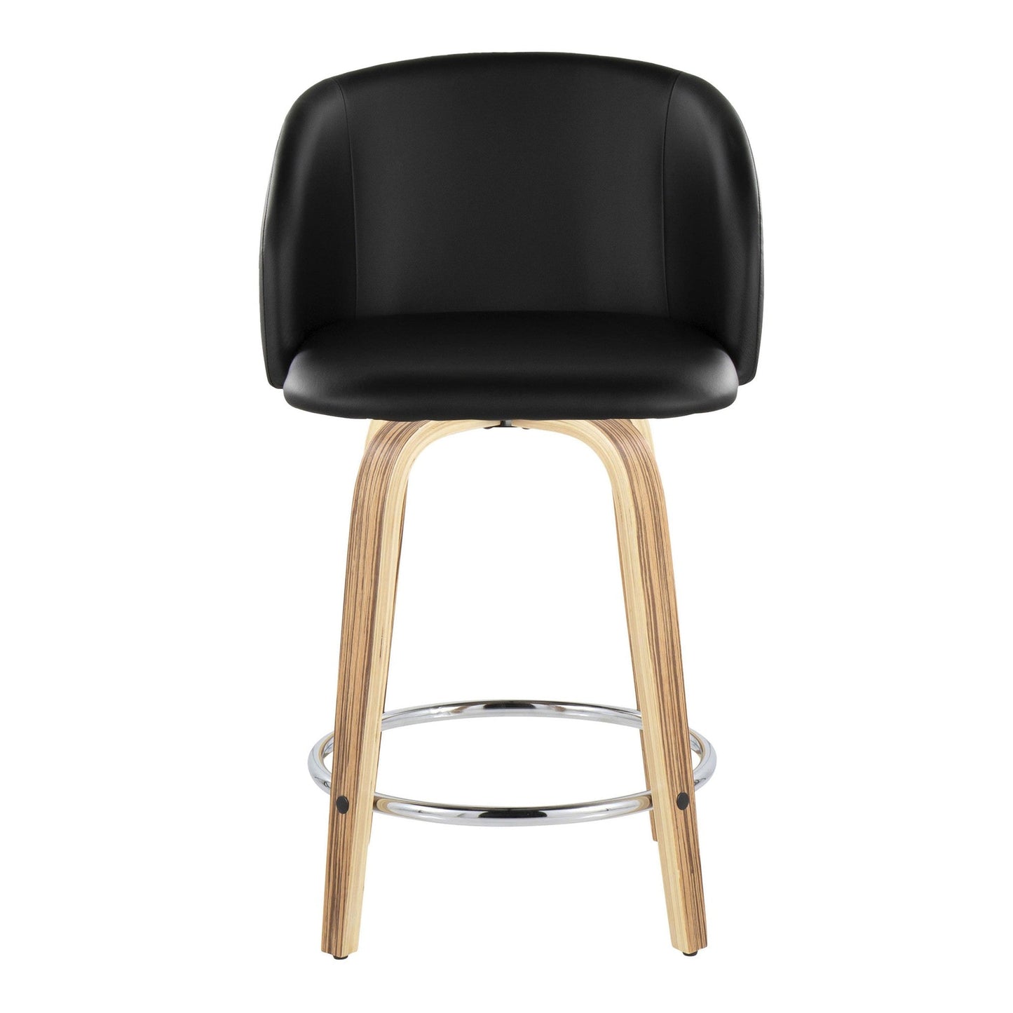 Majestic Office Furniture 24" Fixed-Height Counter Stool - Set of 2