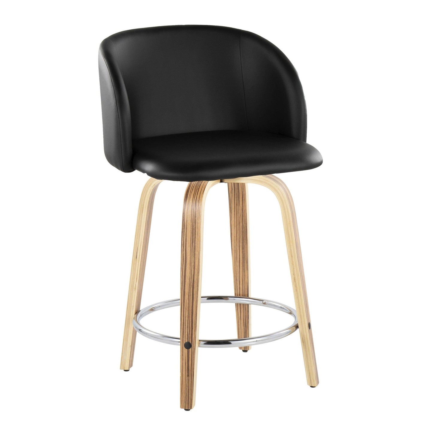 Majestic Office Furniture 24" Fixed-Height Counter Stool - Set of 2