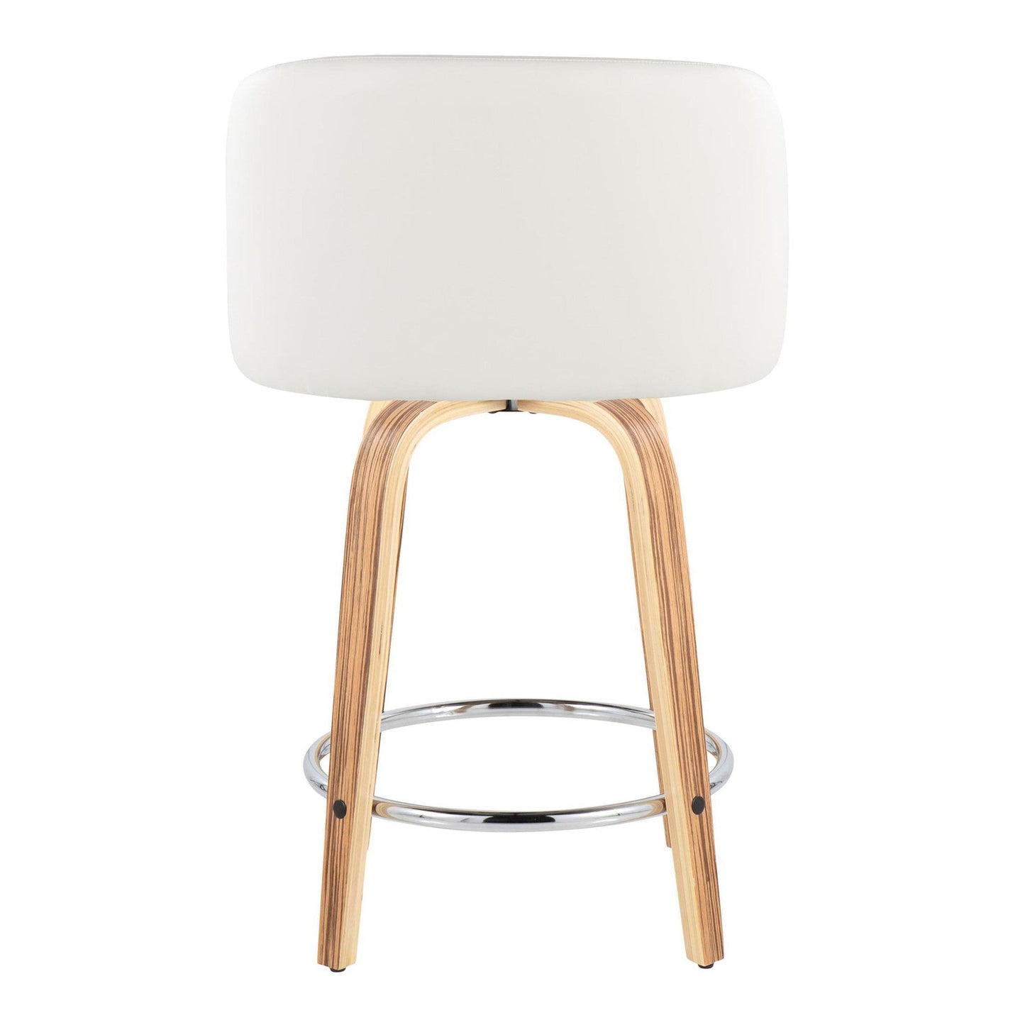 Majestic Office Furniture 24" Fixed-Height Counter Stool - Set of 2
