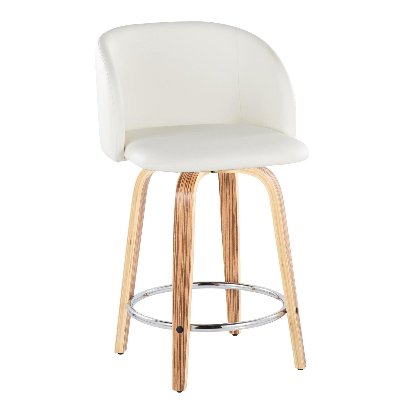 Majestic Office Furniture 24" Fixed-Height Counter Stool - Set of 2