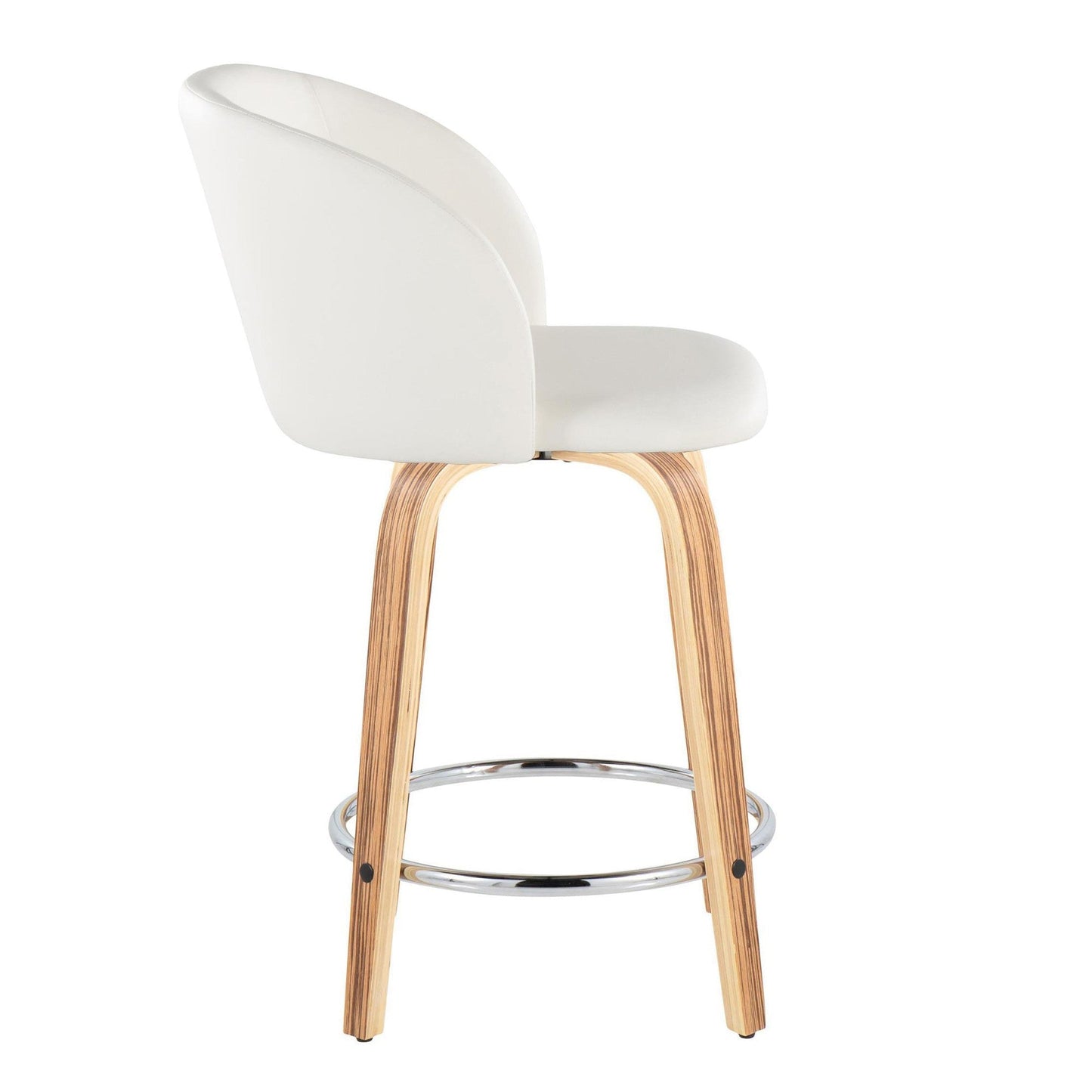 Majestic Office Furniture 24" Fixed-Height Counter Stool - Set of 2