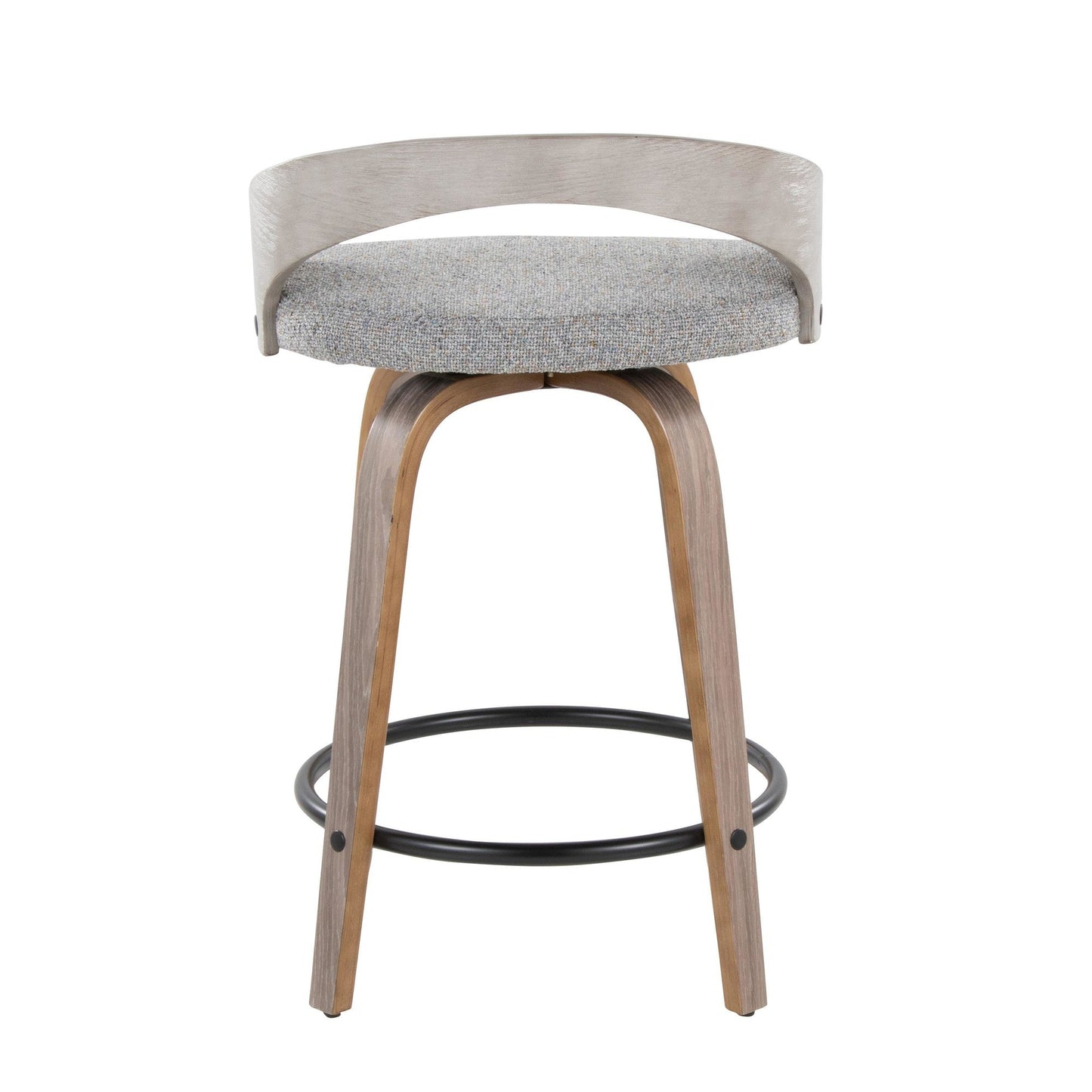 Majestic Office Furniture 24" Fixed-Height Counter Stool - Set of 2