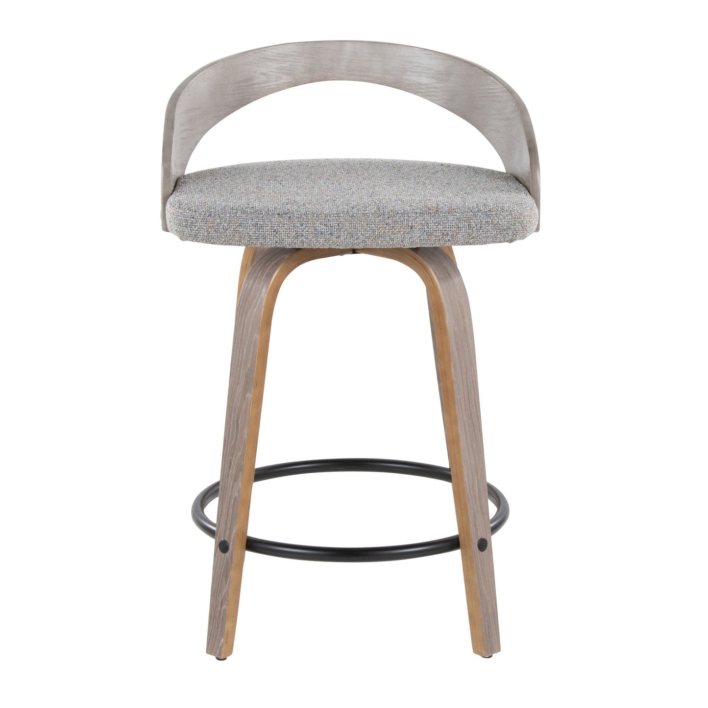 Majestic Office Furniture 24" Fixed-Height Counter Stool - Set of 2