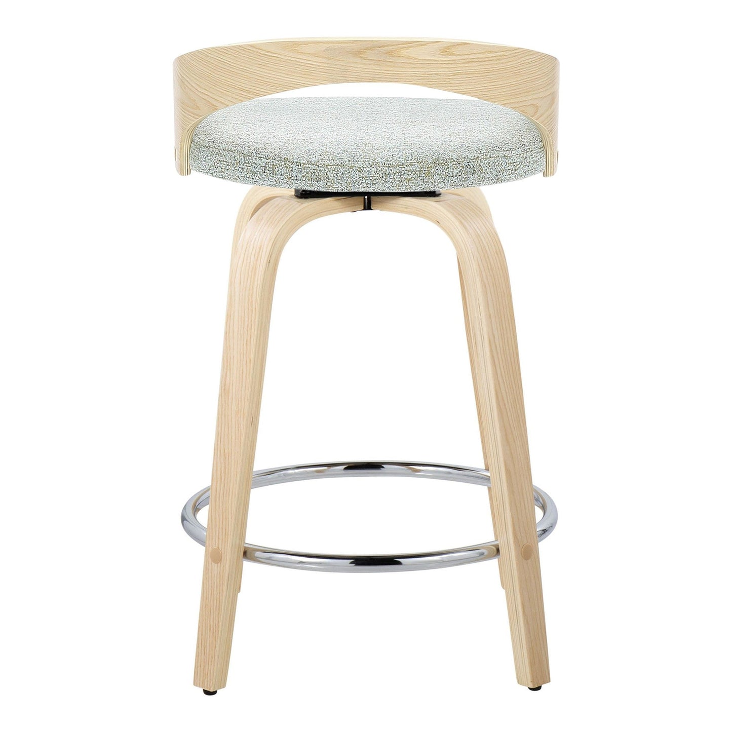 Majestic Office Furniture 24" Fixed-Height Counter Stool - Set of 2