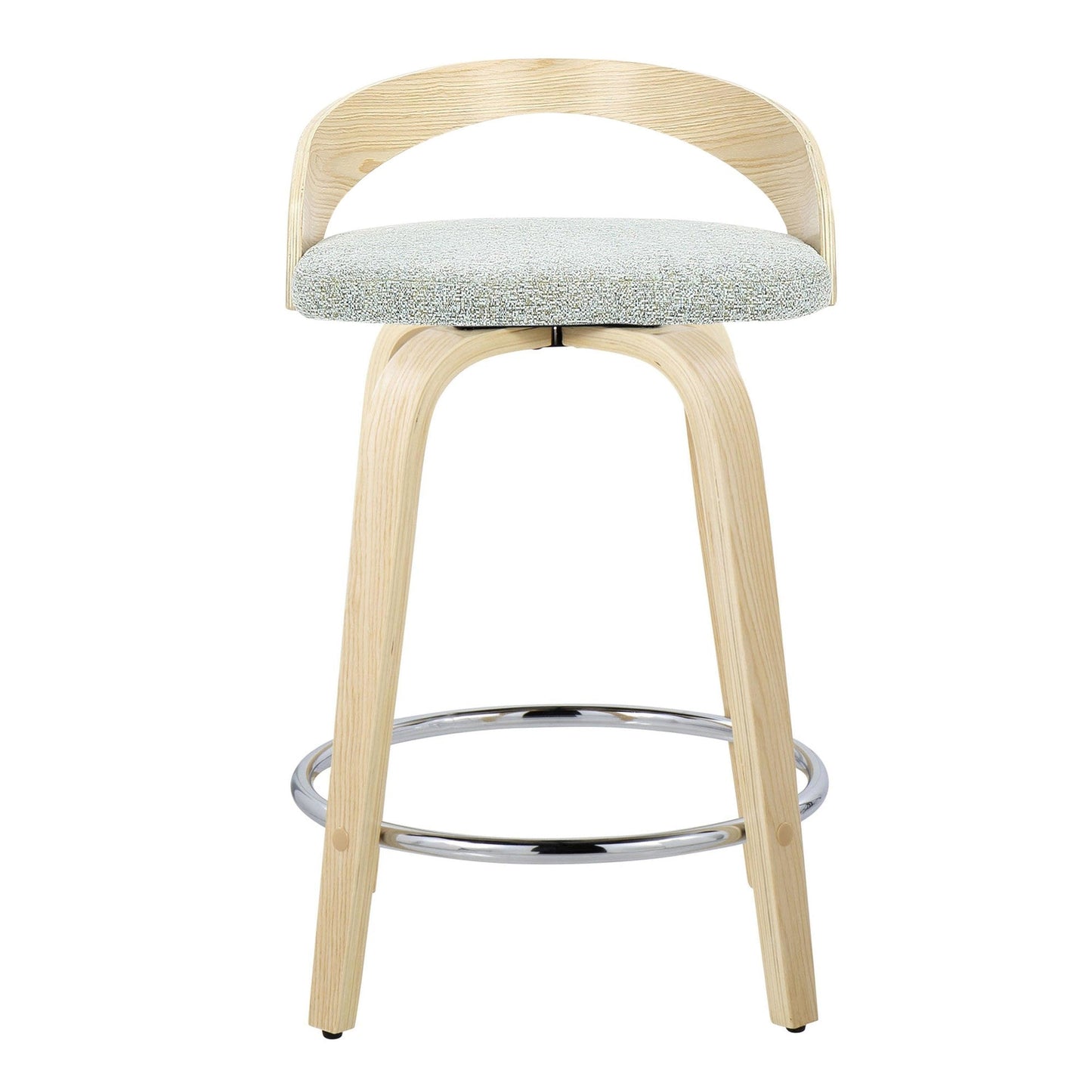 Majestic Office Furniture 24" Fixed-Height Counter Stool - Set of 2