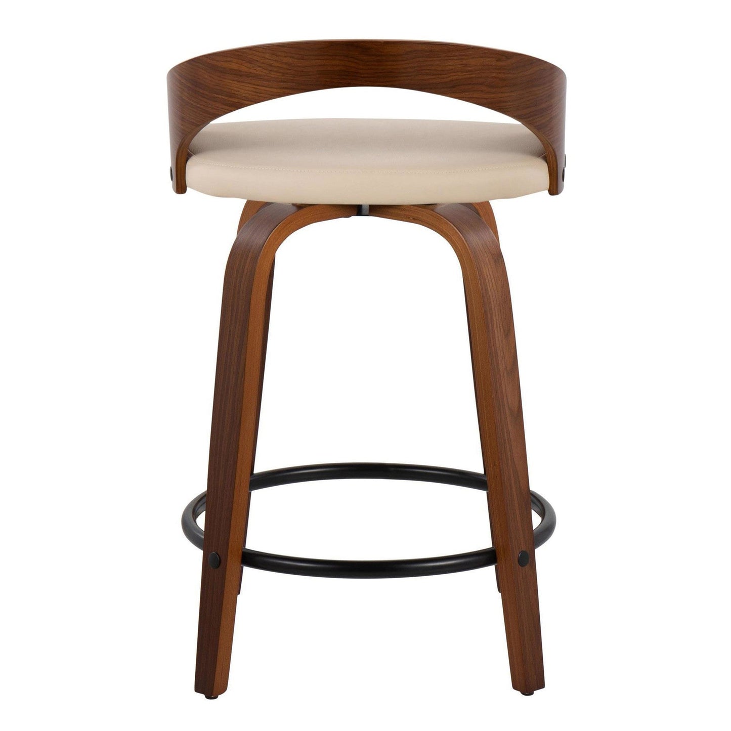 Majestic Office Furniture 24" Fixed-Height Counter Stool - Set of 2