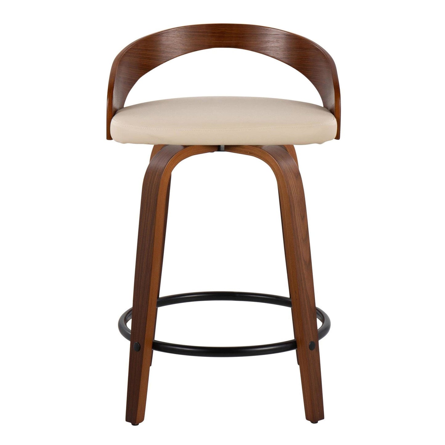Majestic Office Furniture 24" Fixed-Height Counter Stool - Set of 2