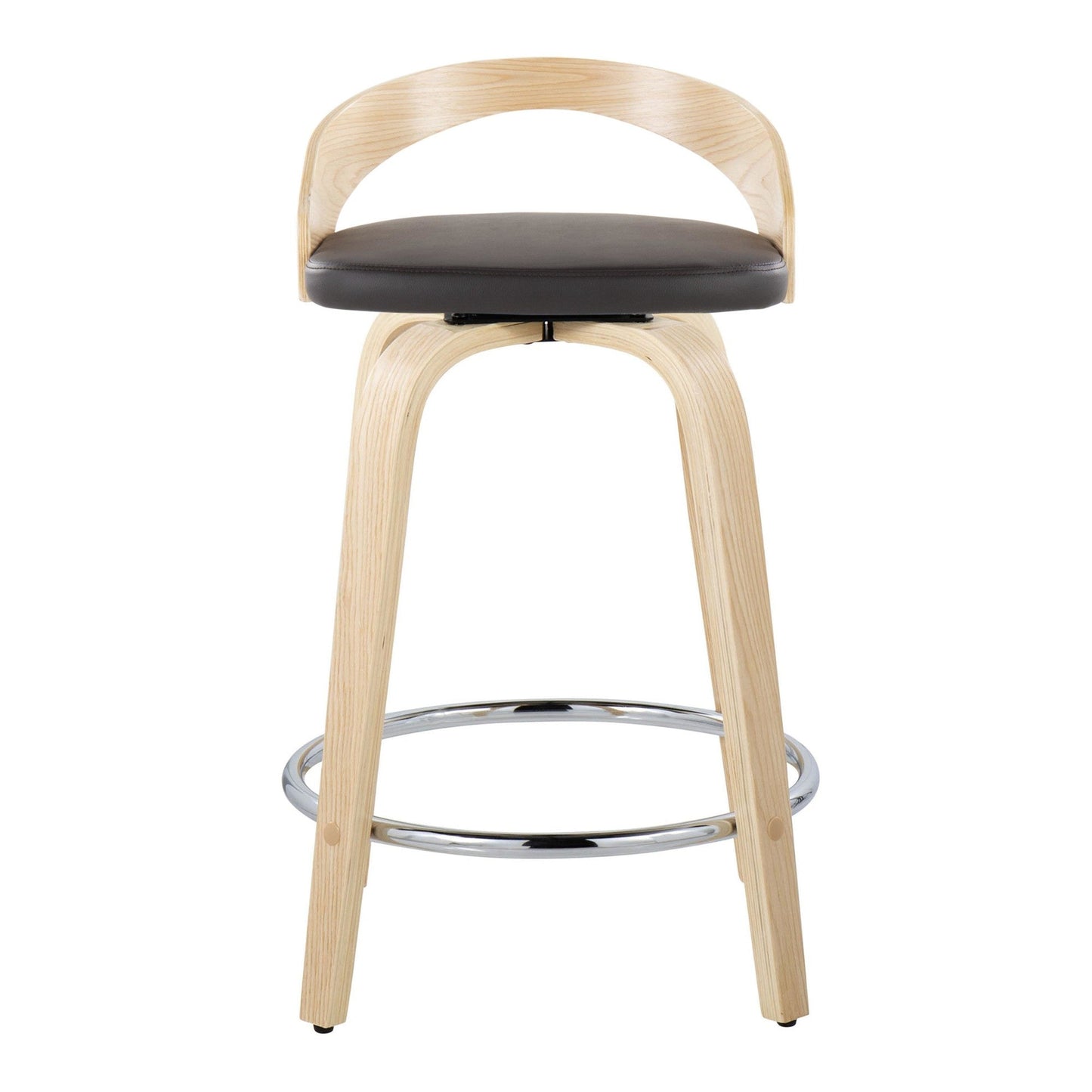 Majestic Office Furniture 24" Fixed-Height Counter Stool - Set of 2