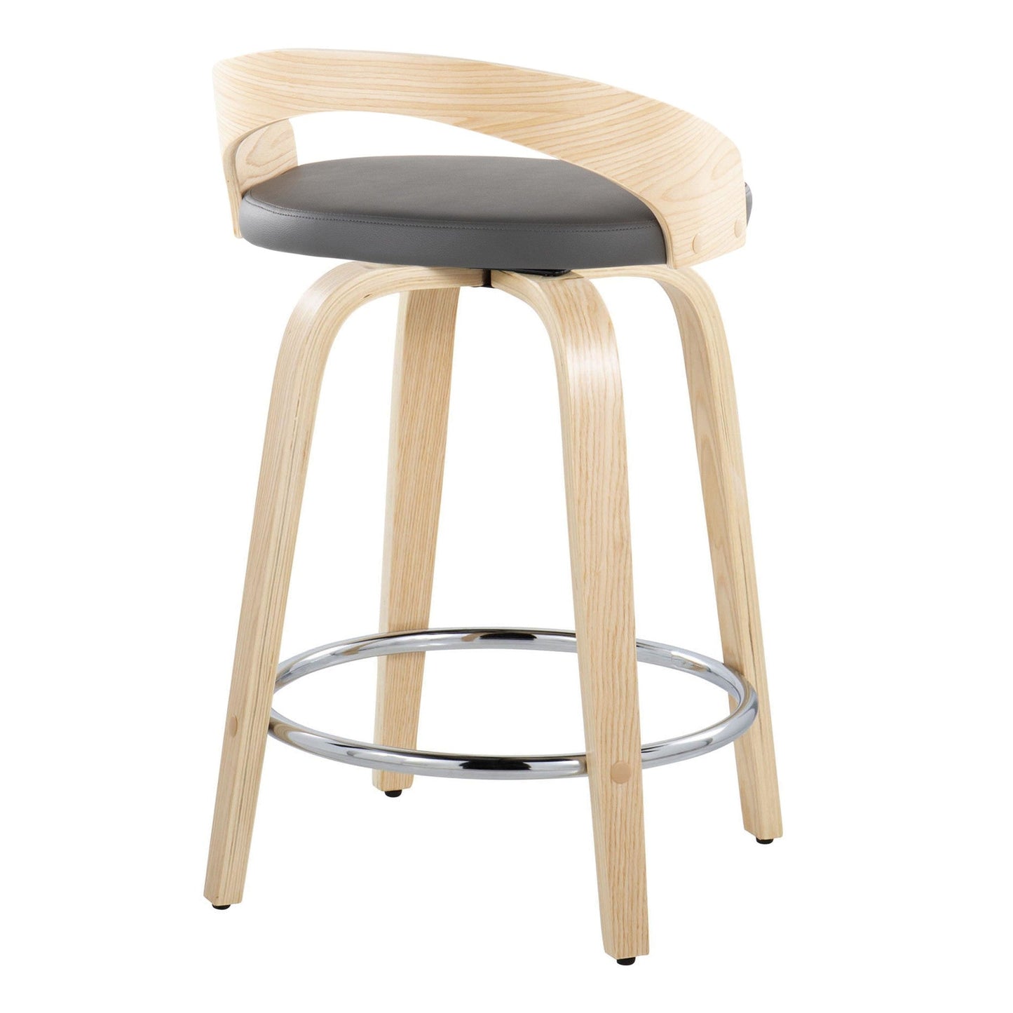 Majestic Office Furniture 24" Fixed-Height Counter Stool - Set of 2