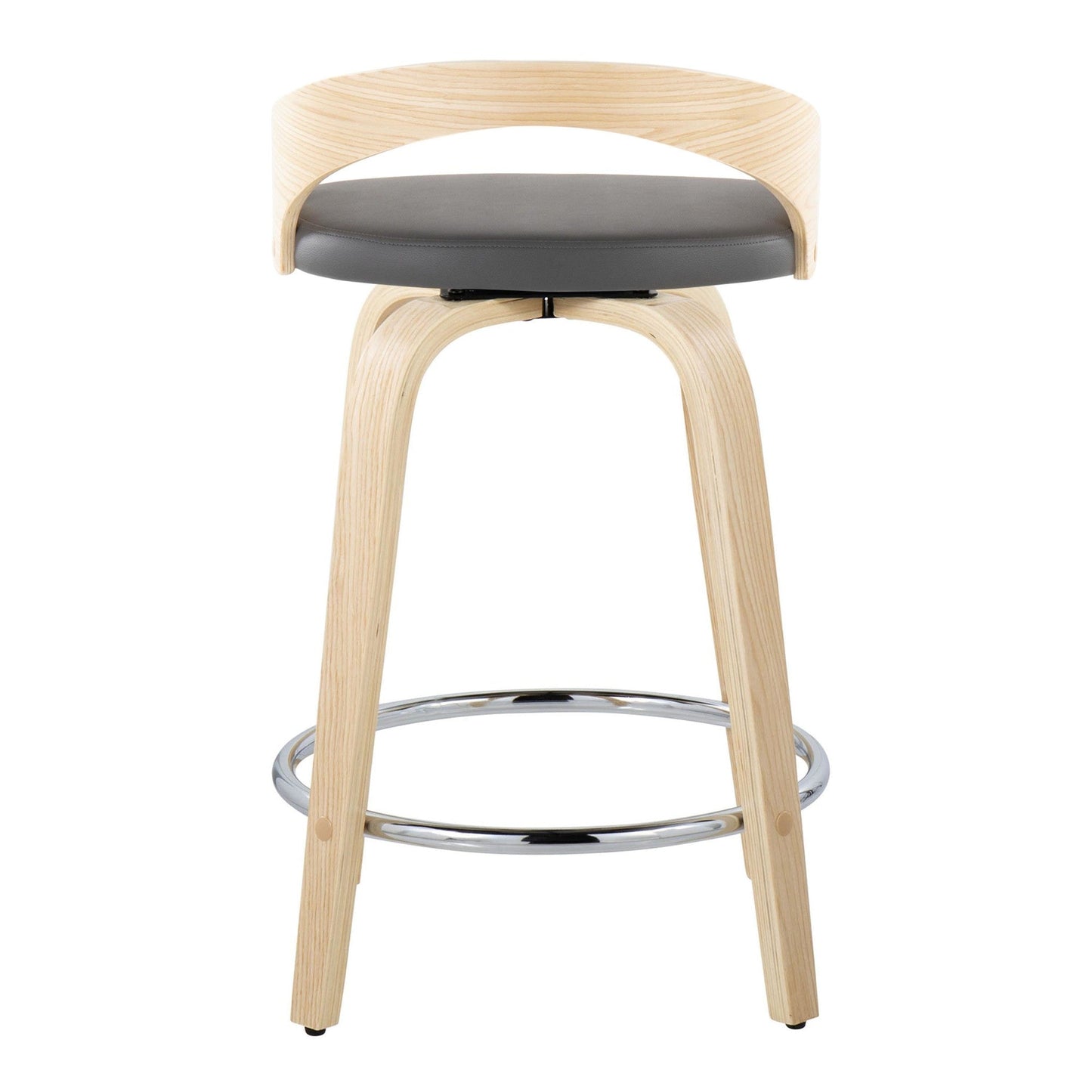 Majestic Office Furniture 24" Fixed-Height Counter Stool - Set of 2