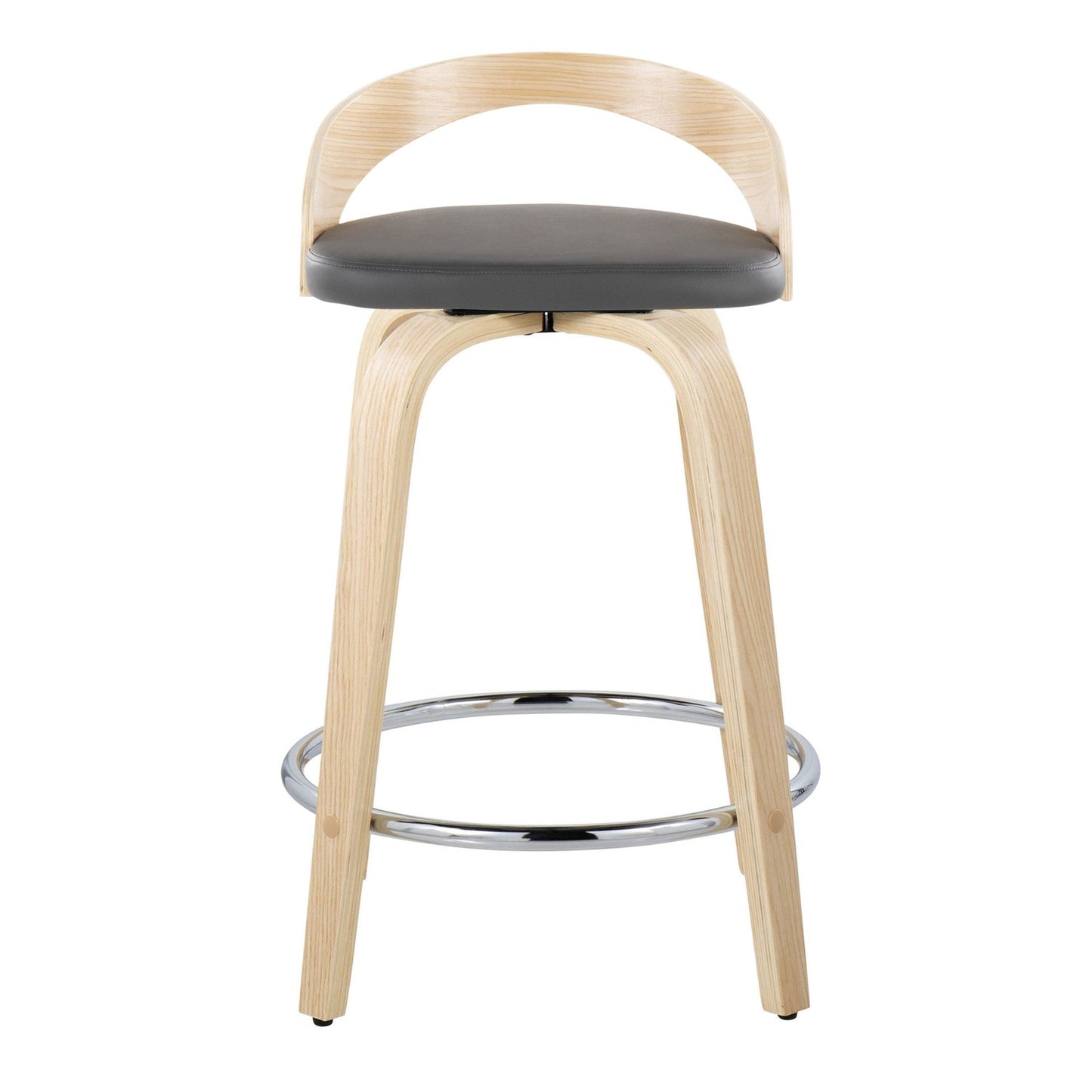 Majestic Office Furniture 24" Fixed-Height Counter Stool - Set of 2