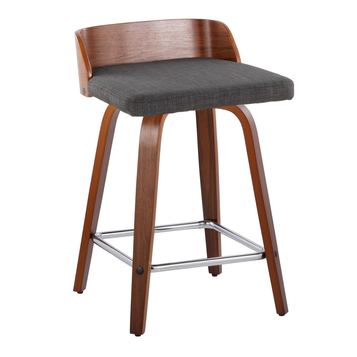 Majestic Office Furniture 24" Fixed-Height Counter Stool - Set of 2