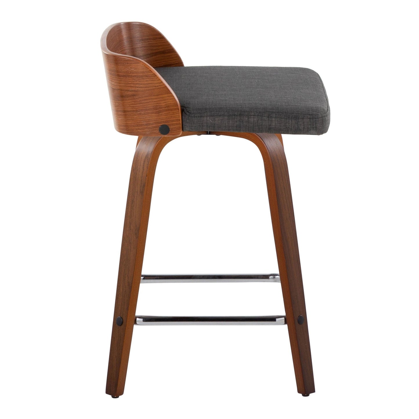 Majestic Office Furniture 24" Fixed-Height Counter Stool - Set of 2