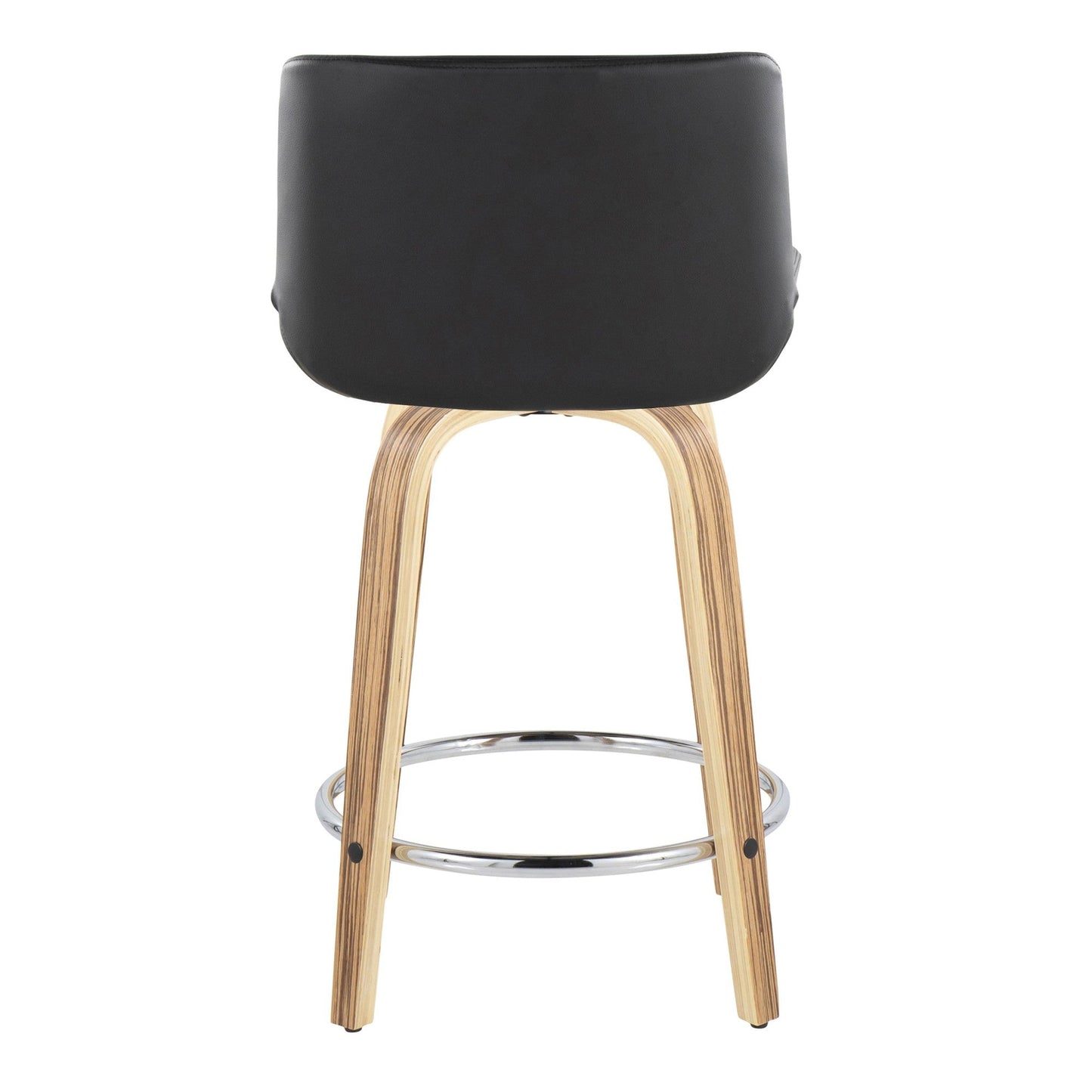 Majestic Office Furniture 24" Fixed-Height Counter Stool - Set of 2