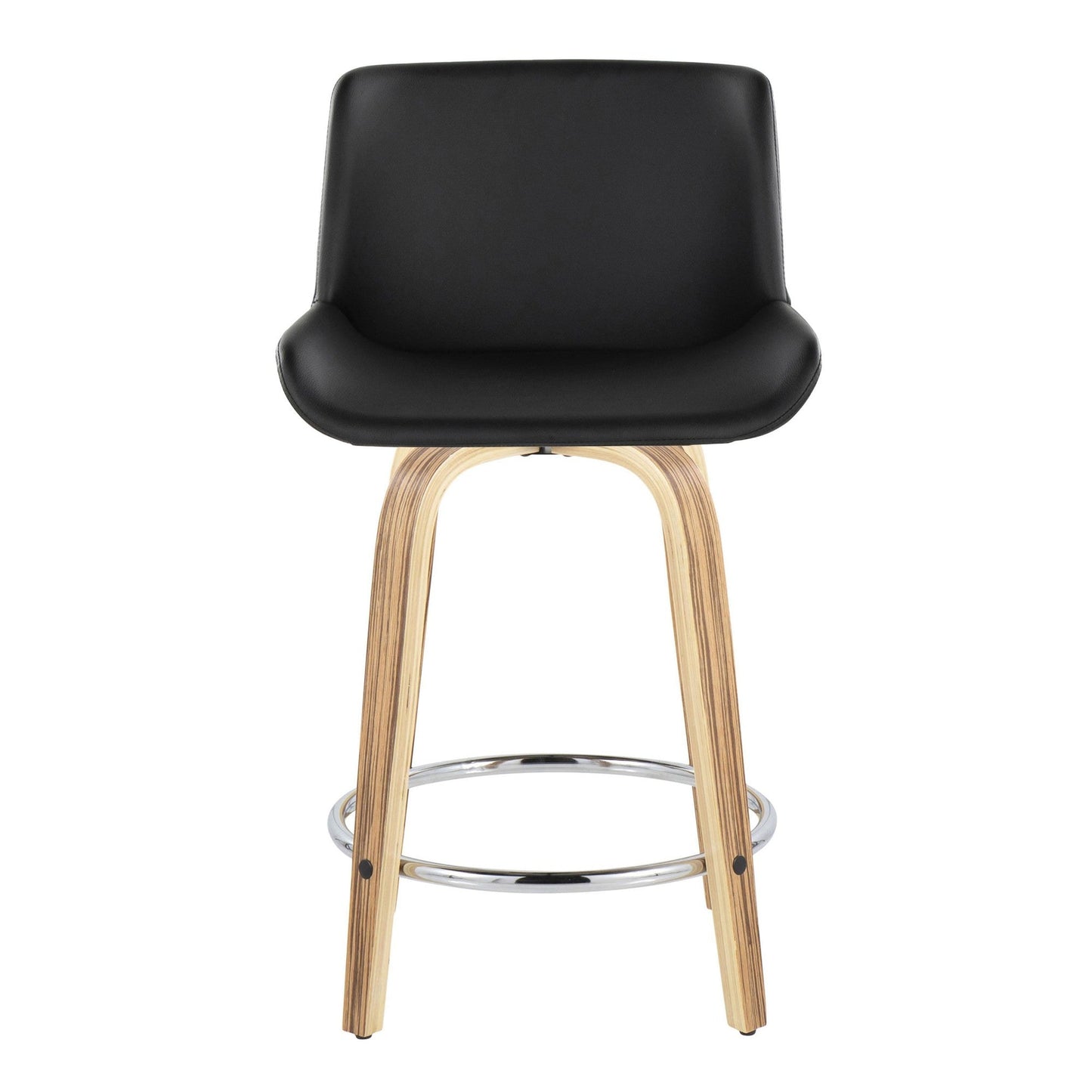 Majestic Office Furniture 24" Fixed-Height Counter Stool - Set of 2