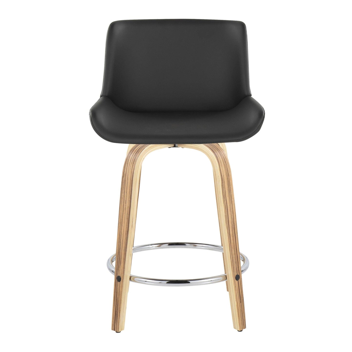 Majestic Office Furniture 24" Fixed-Height Counter Stool - Set of 2