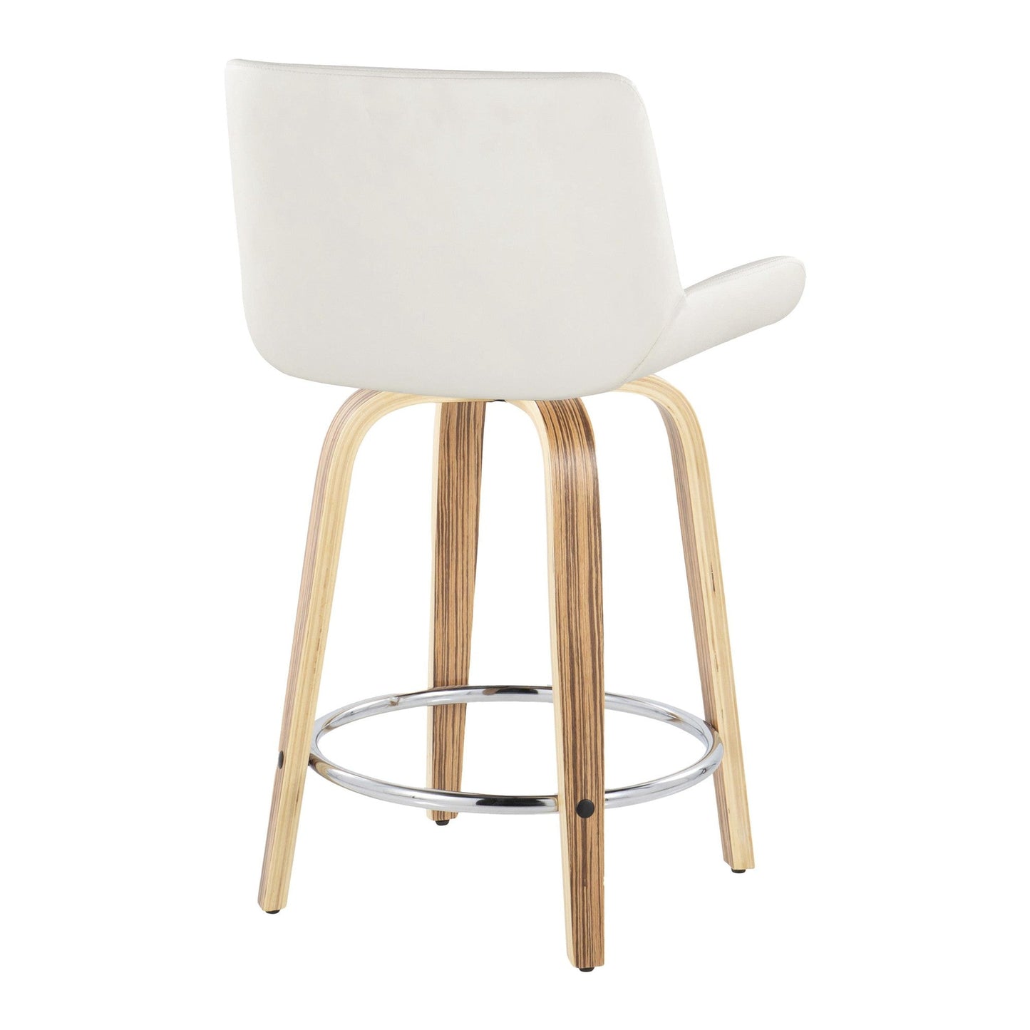 Majestic Office Furniture 24" Fixed-Height Counter Stool - Set of 2