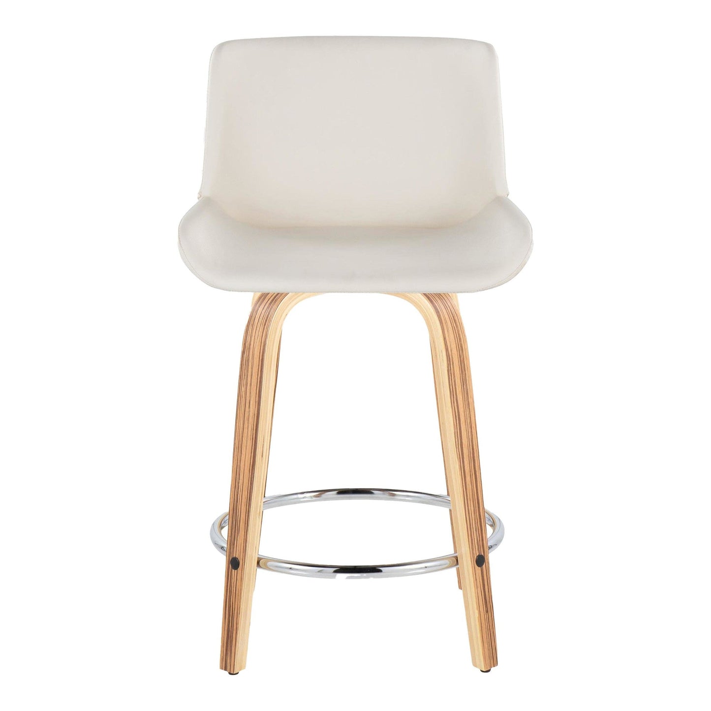 Majestic Office Furniture 24" Fixed-Height Counter Stool - Set of 2