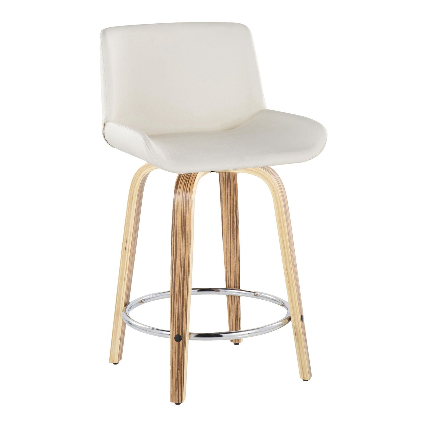 Majestic Office Furniture 24" Fixed-Height Counter Stool - Set of 2