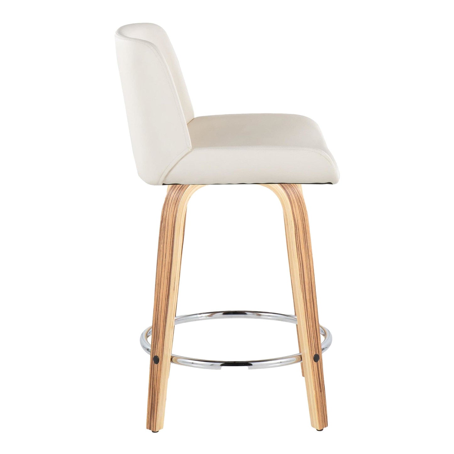 Majestic Office Furniture 24" Fixed-Height Counter Stool - Set of 2