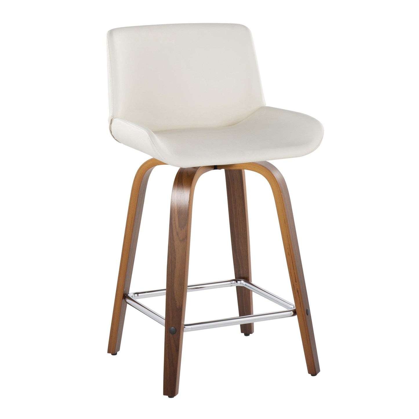 Majestic Office Furniture 24" Fixed-Height Counter Stool - Set of 2