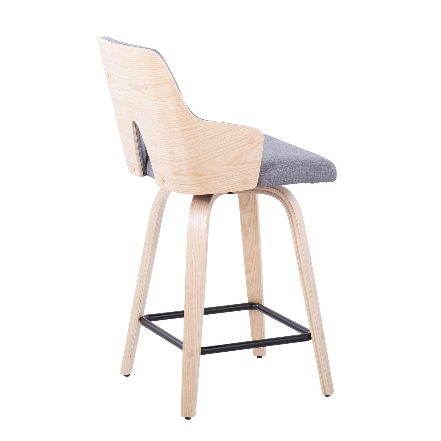 Majestic Office Furniture 24" Fixed-Height Counter Stool - Set of 2