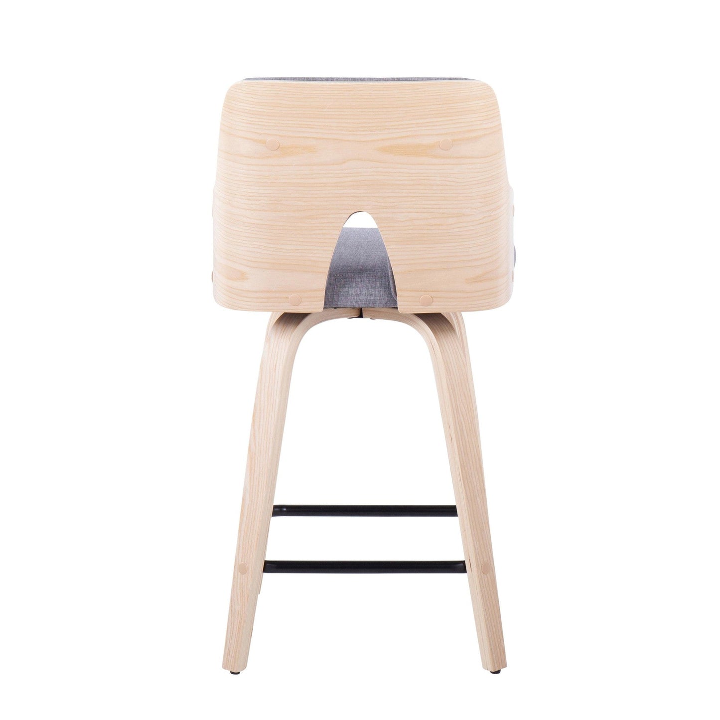 Majestic Office Furniture 24" Fixed-Height Counter Stool - Set of 2