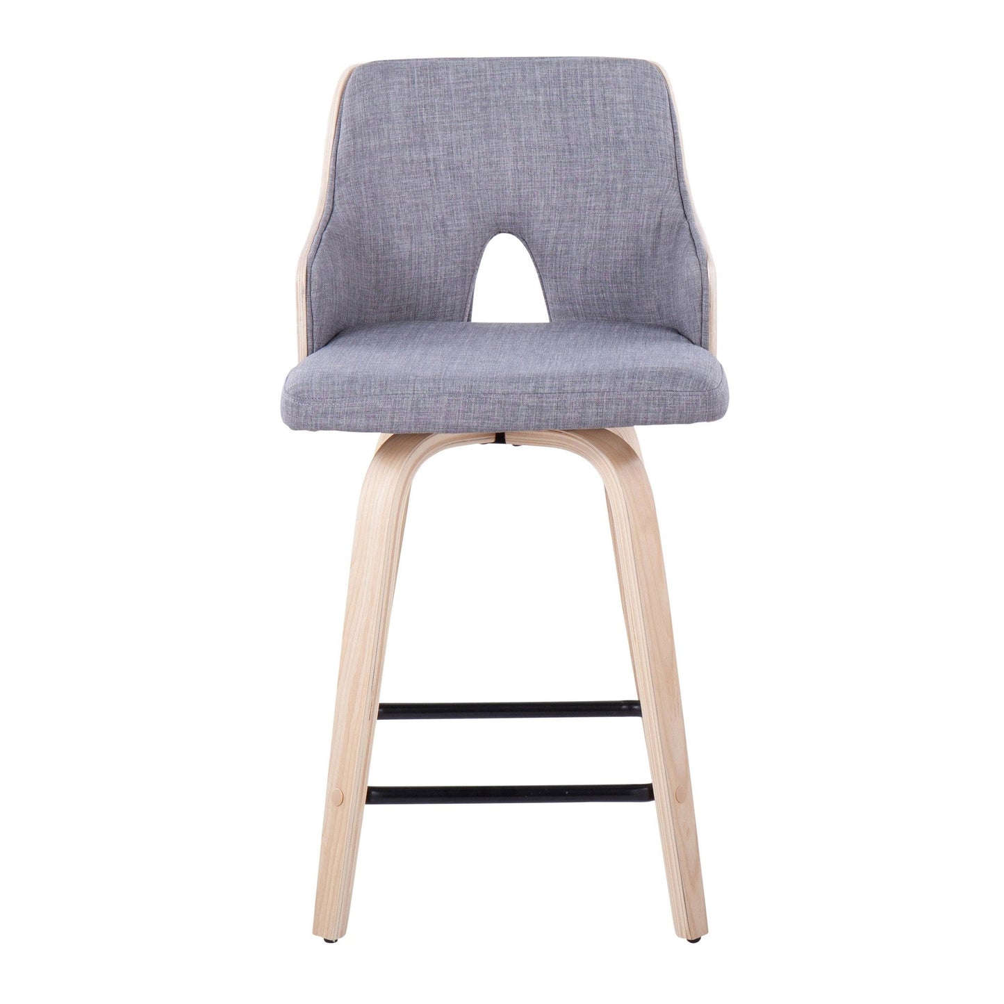 Majestic Office Furniture 24" Fixed-Height Counter Stool - Set of 2