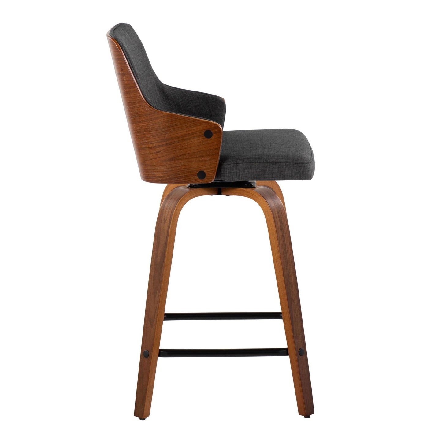 Majestic Office Furniture 24" Fixed-Height Counter Stool - Set of 2