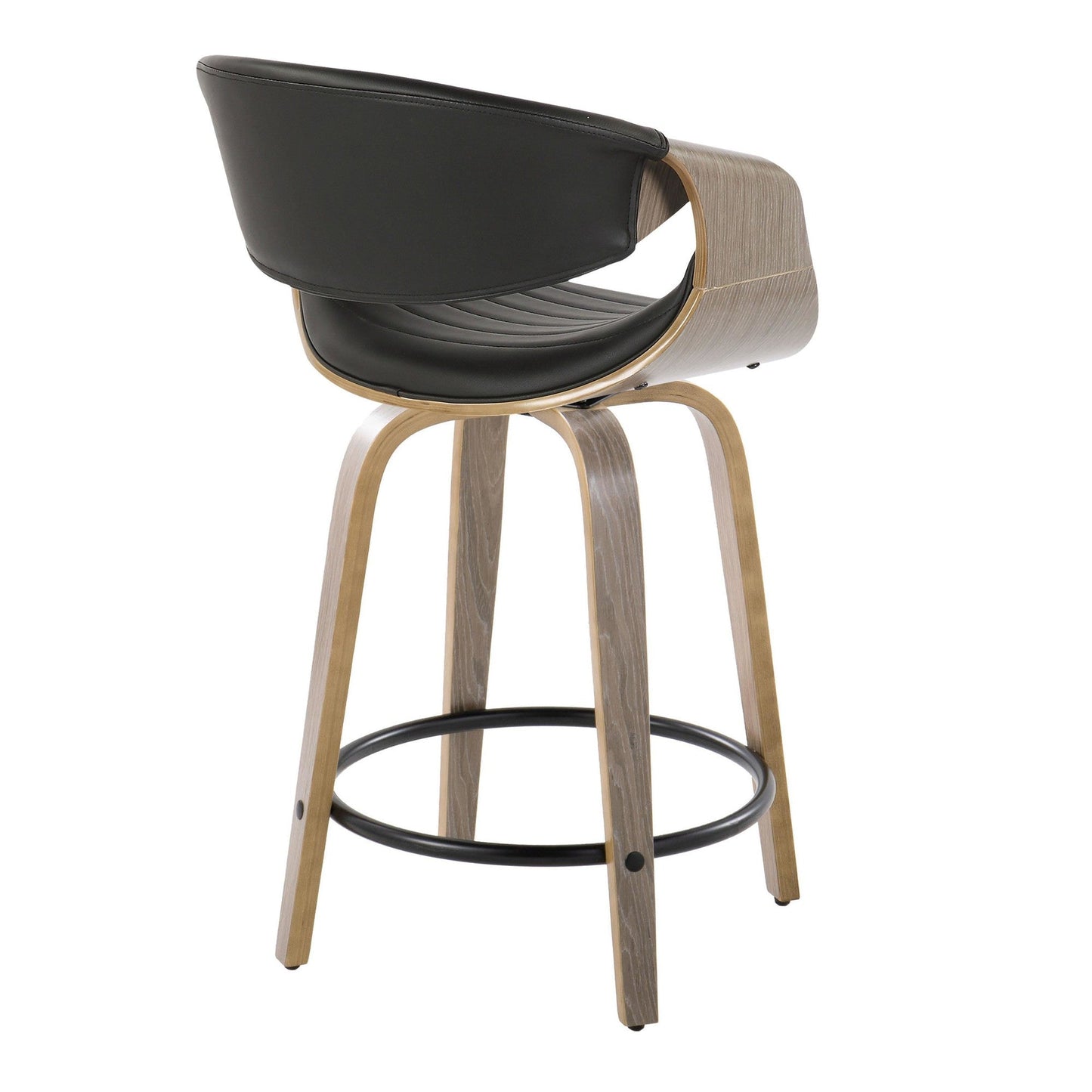 Majestic Office Furniture 24" Fixed-Height Counter Stool - Set of 2