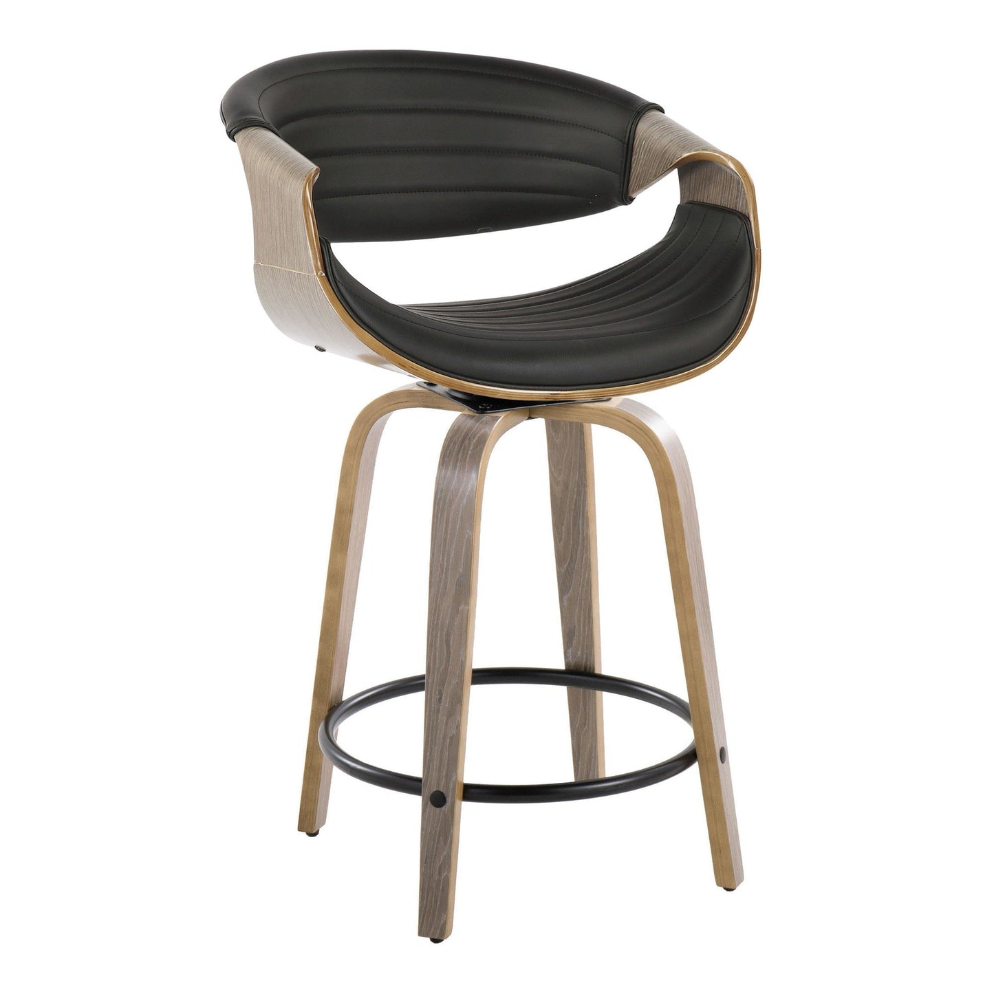 Majestic Office Furniture 24" Fixed-Height Counter Stool - Set of 2