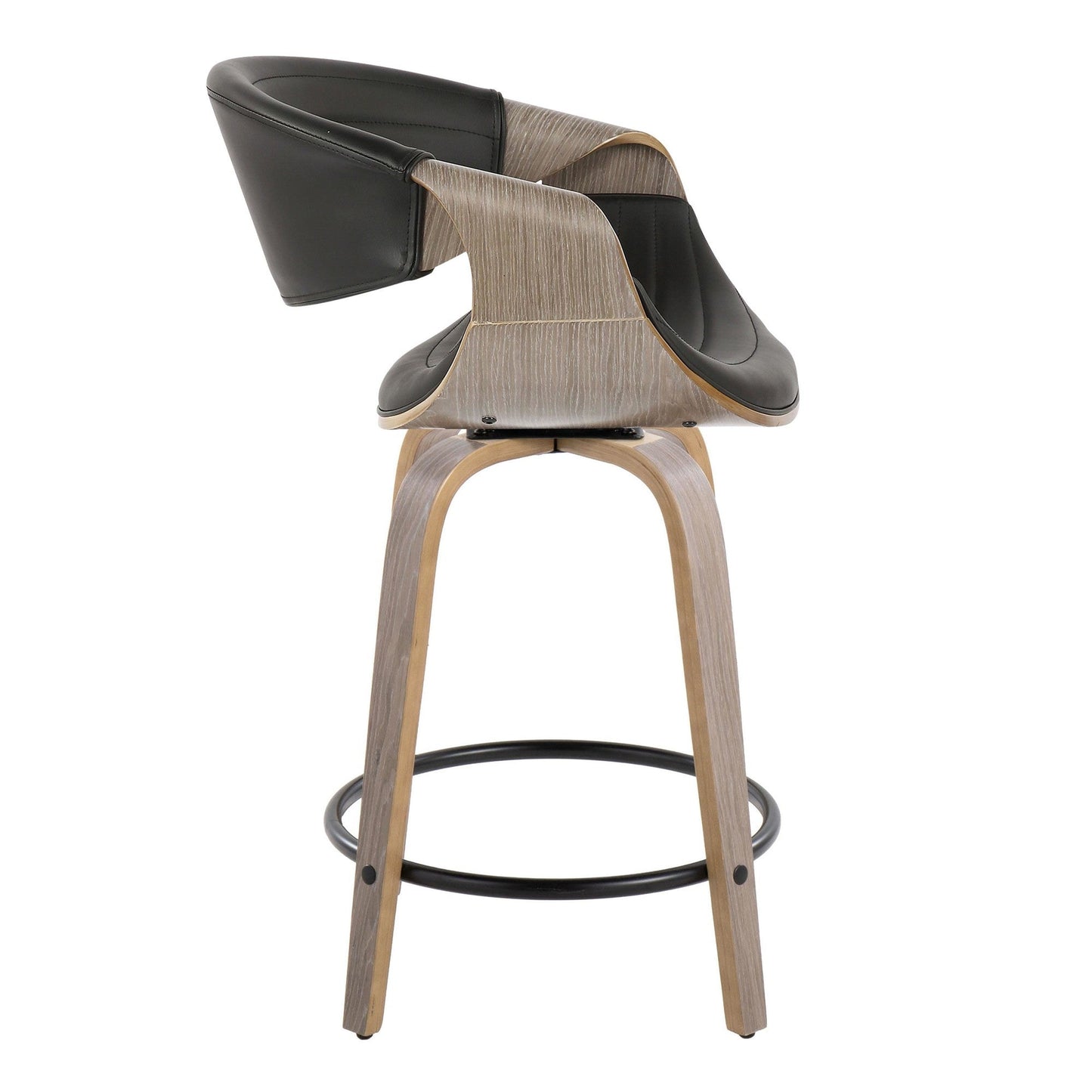 Majestic Office Furniture 24" Fixed-Height Counter Stool - Set of 2