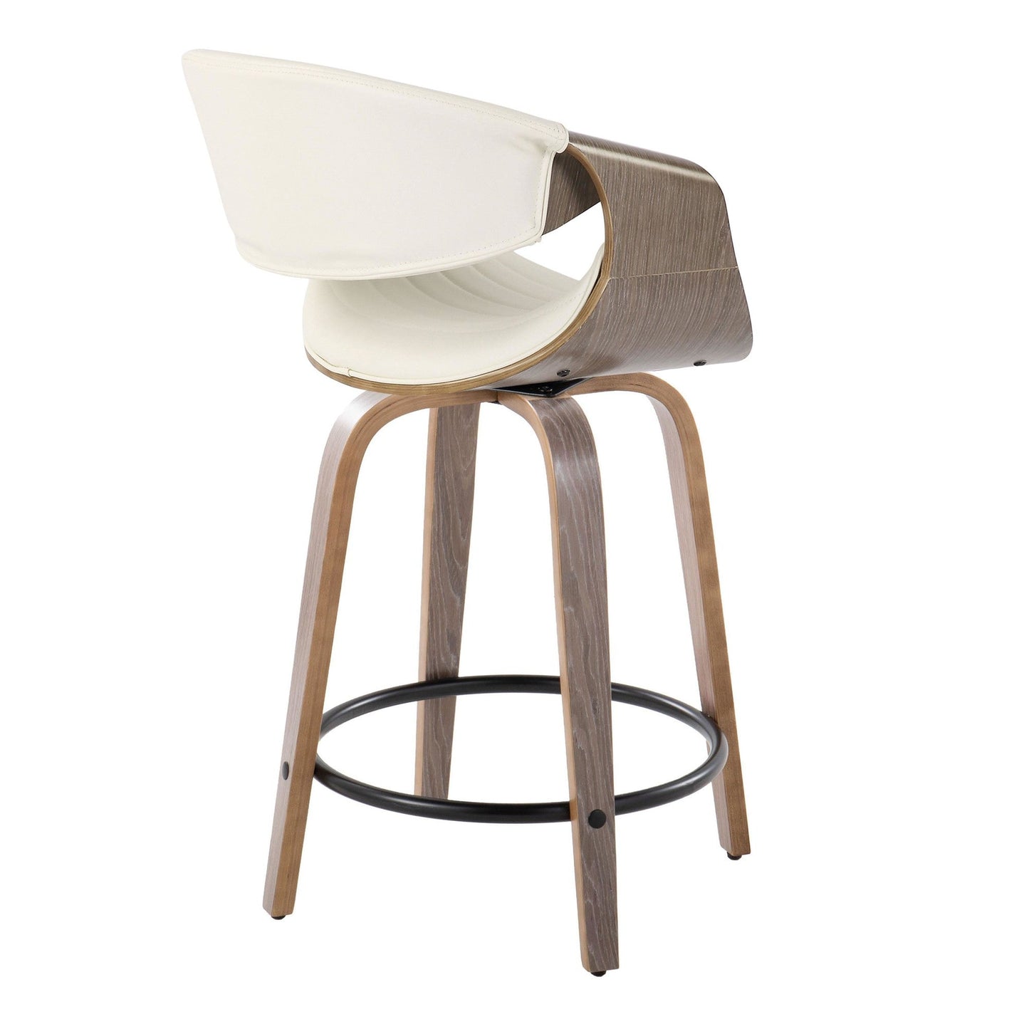 Majestic Office Furniture 24" Fixed-Height Counter Stool - Set of 2