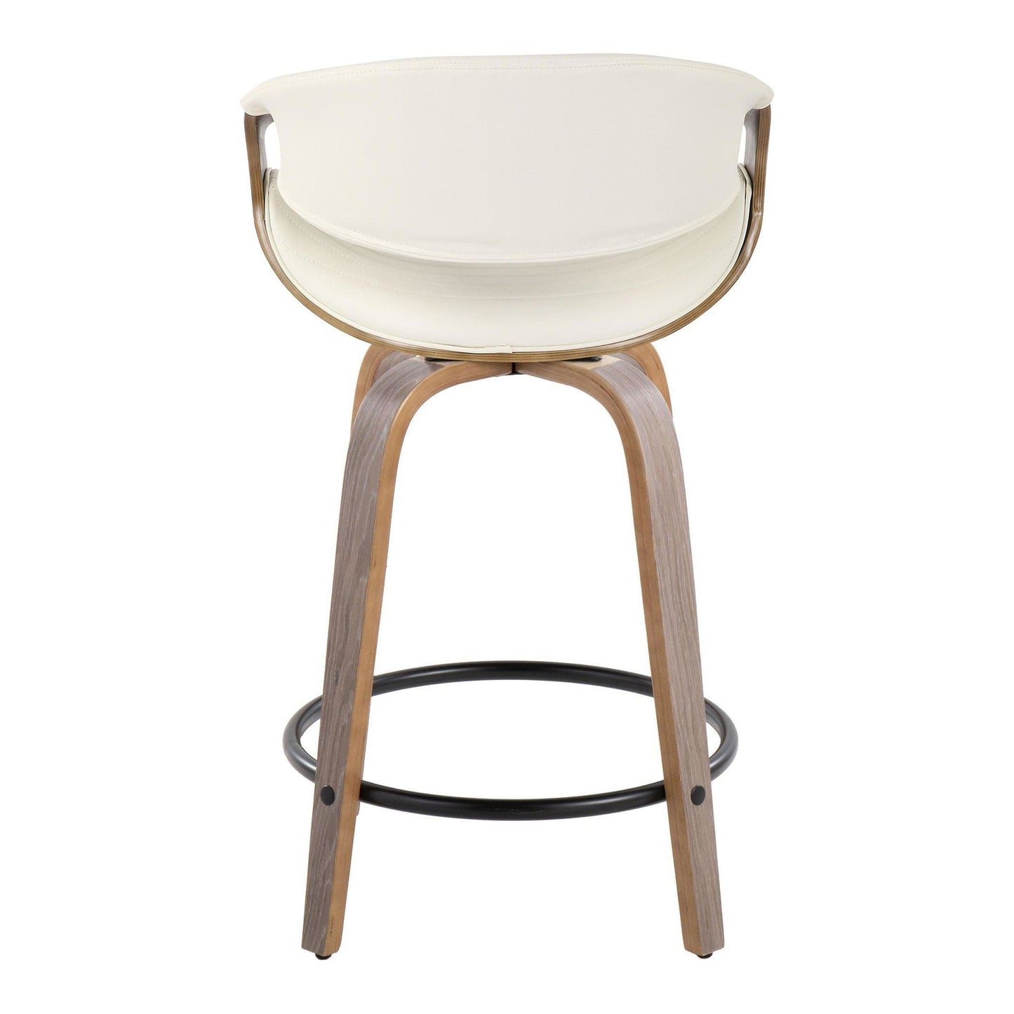 Majestic Office Furniture 24" Fixed-Height Counter Stool - Set of 2