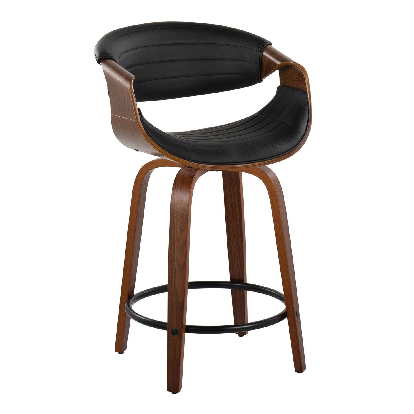 Majestic Office Furniture 24" Fixed-Height Counter Stool - Set of 2