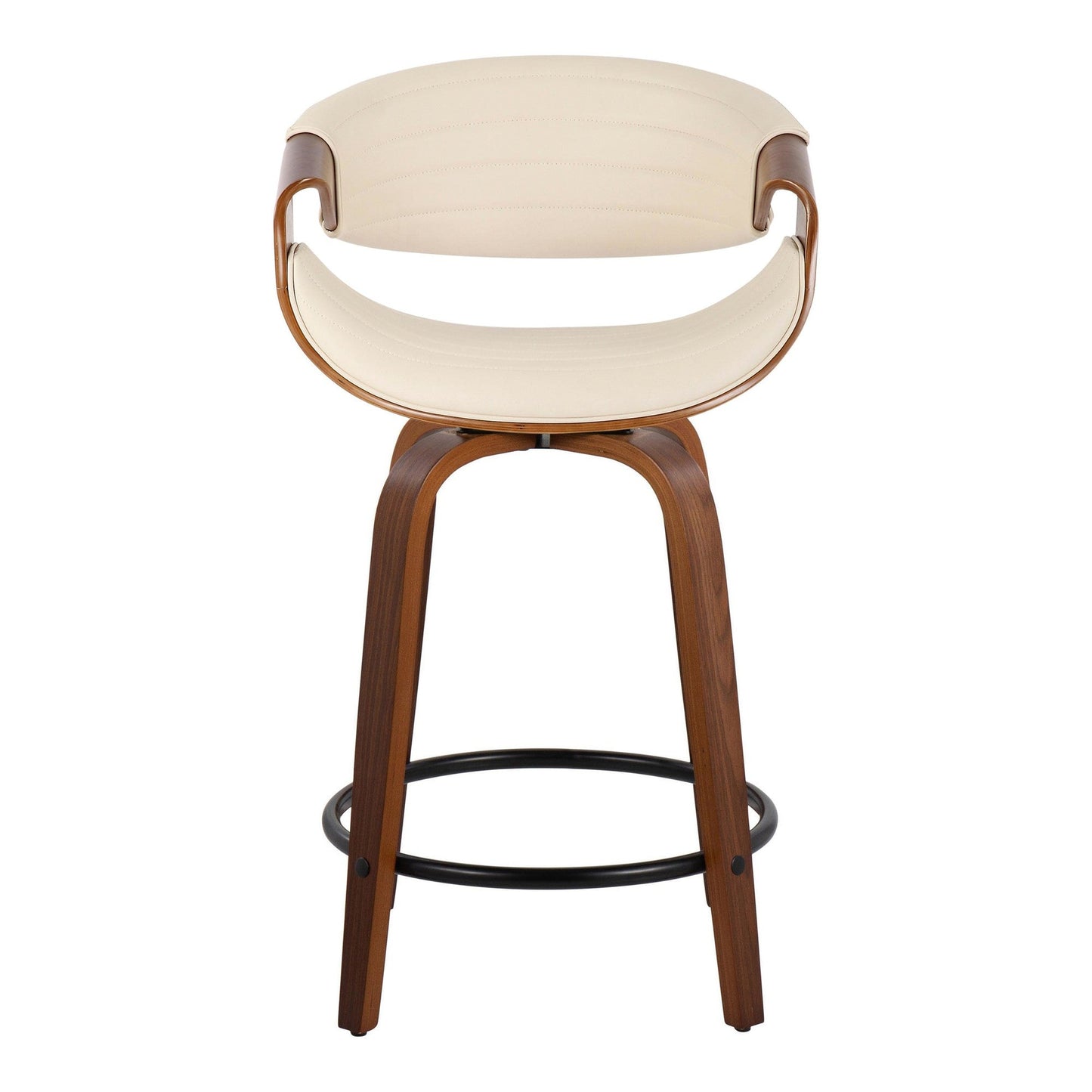 Majestic Office Furniture 24" Fixed-Height Counter Stool - Set of 2